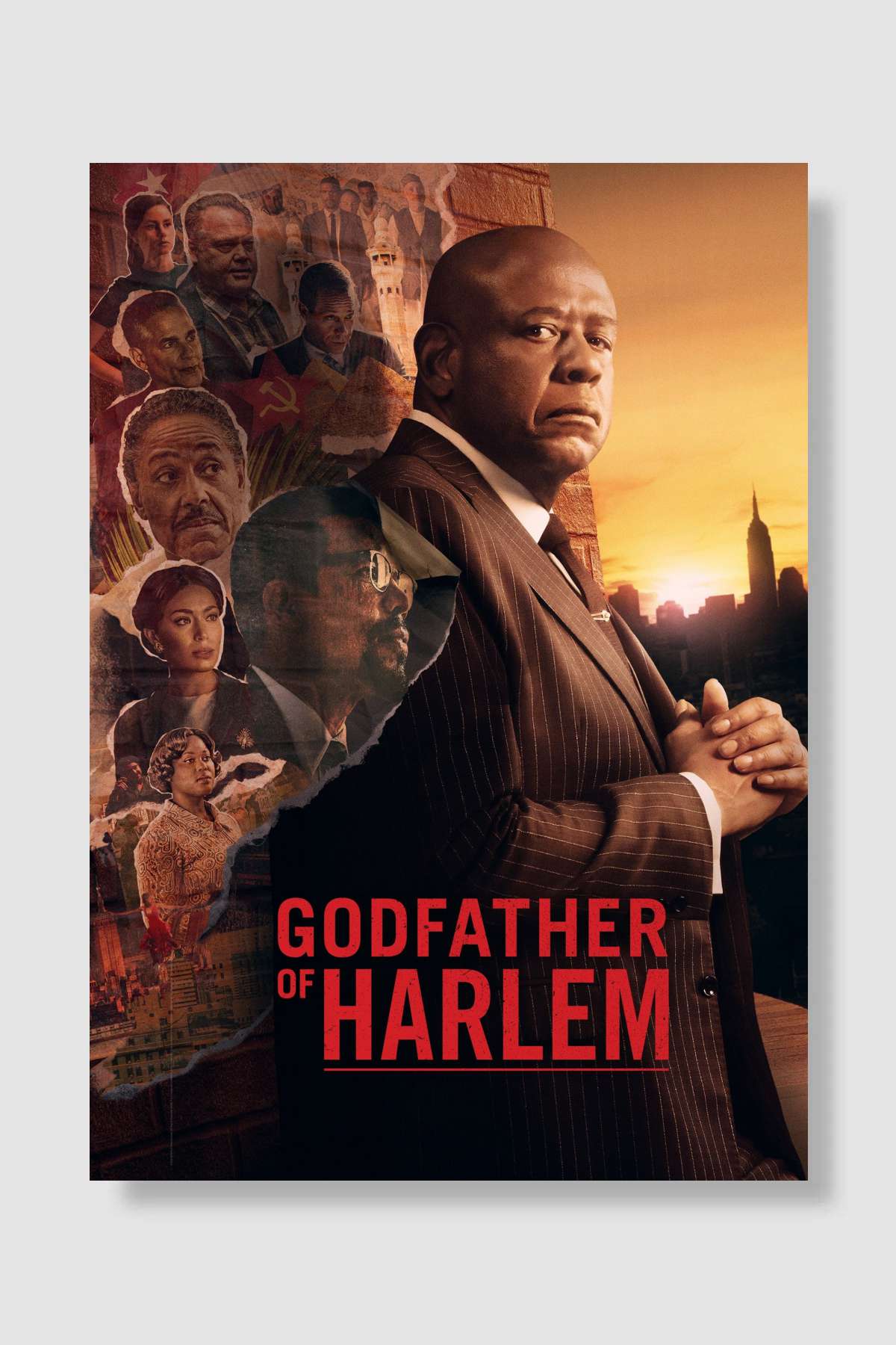 Godfather of Harlem Dizi Poster Çerçevesiz Yüksek Kalite Dizi Afiş Duvar Poster