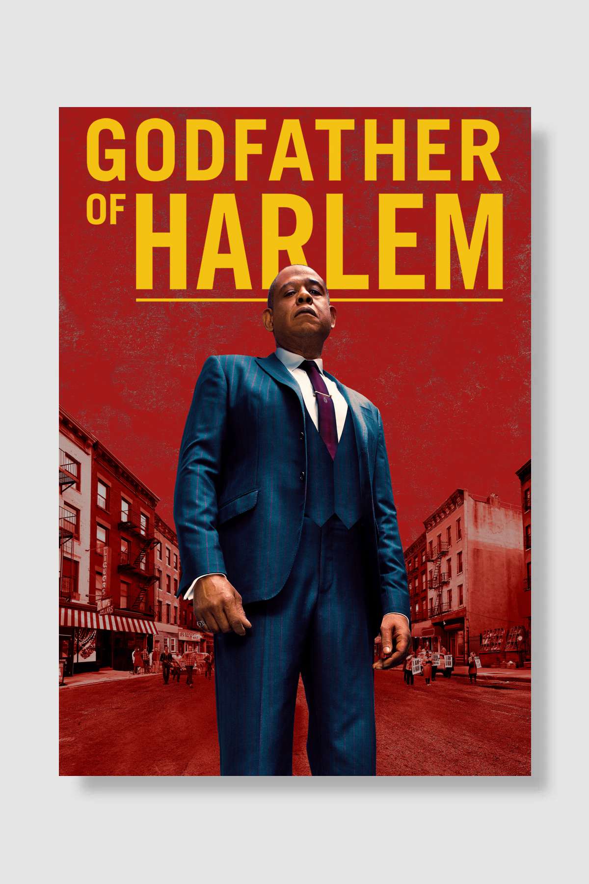 Godfather of Harlem Dizi Poster Çerçevesiz Yüksek Kalite Dizi Afiş Duvar Poster