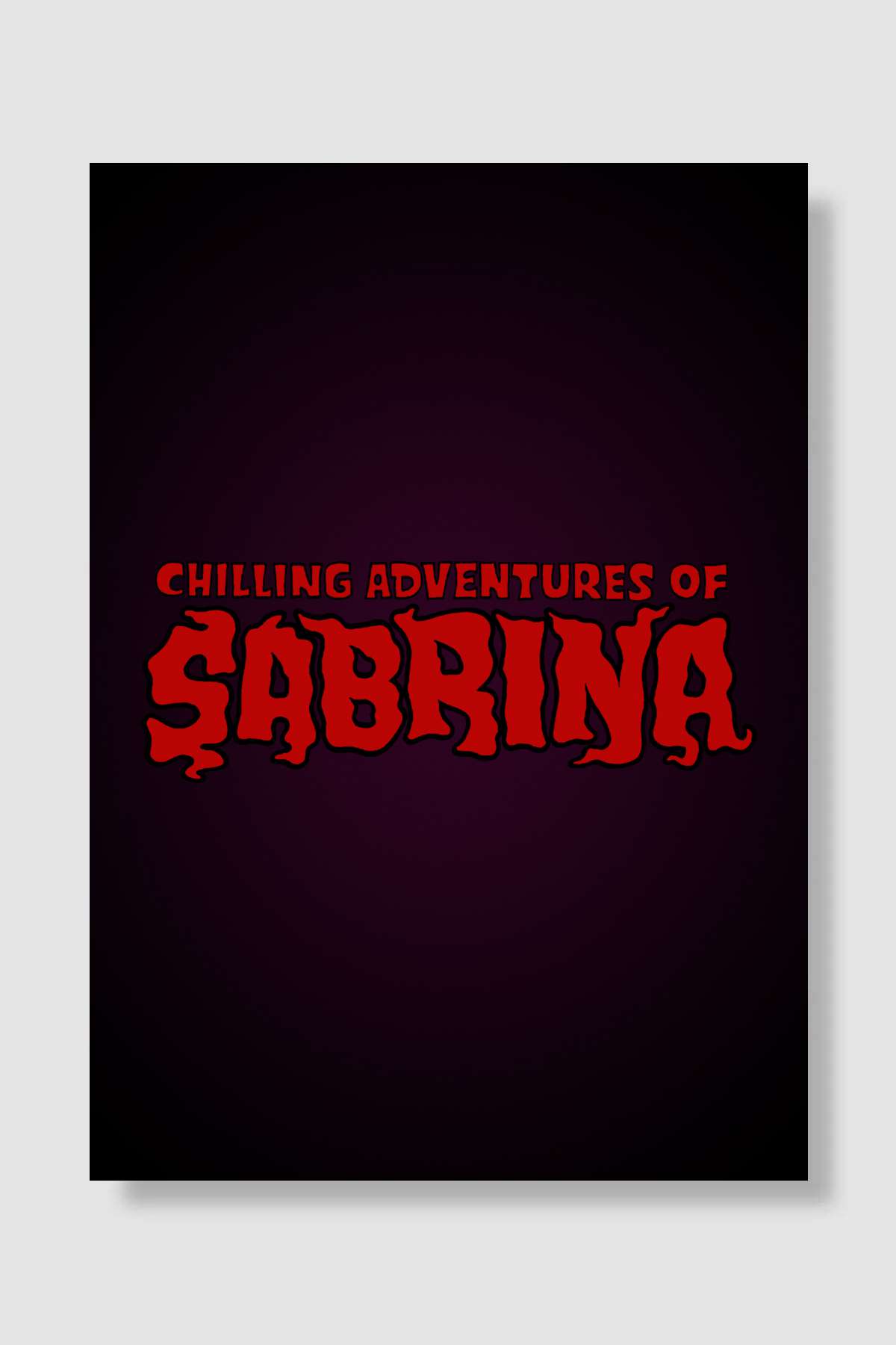Chilling Adventures of Sabrina Dizi Poster Çerçevesiz Yüksek Kalite Dizi Afiş Duvar Poster