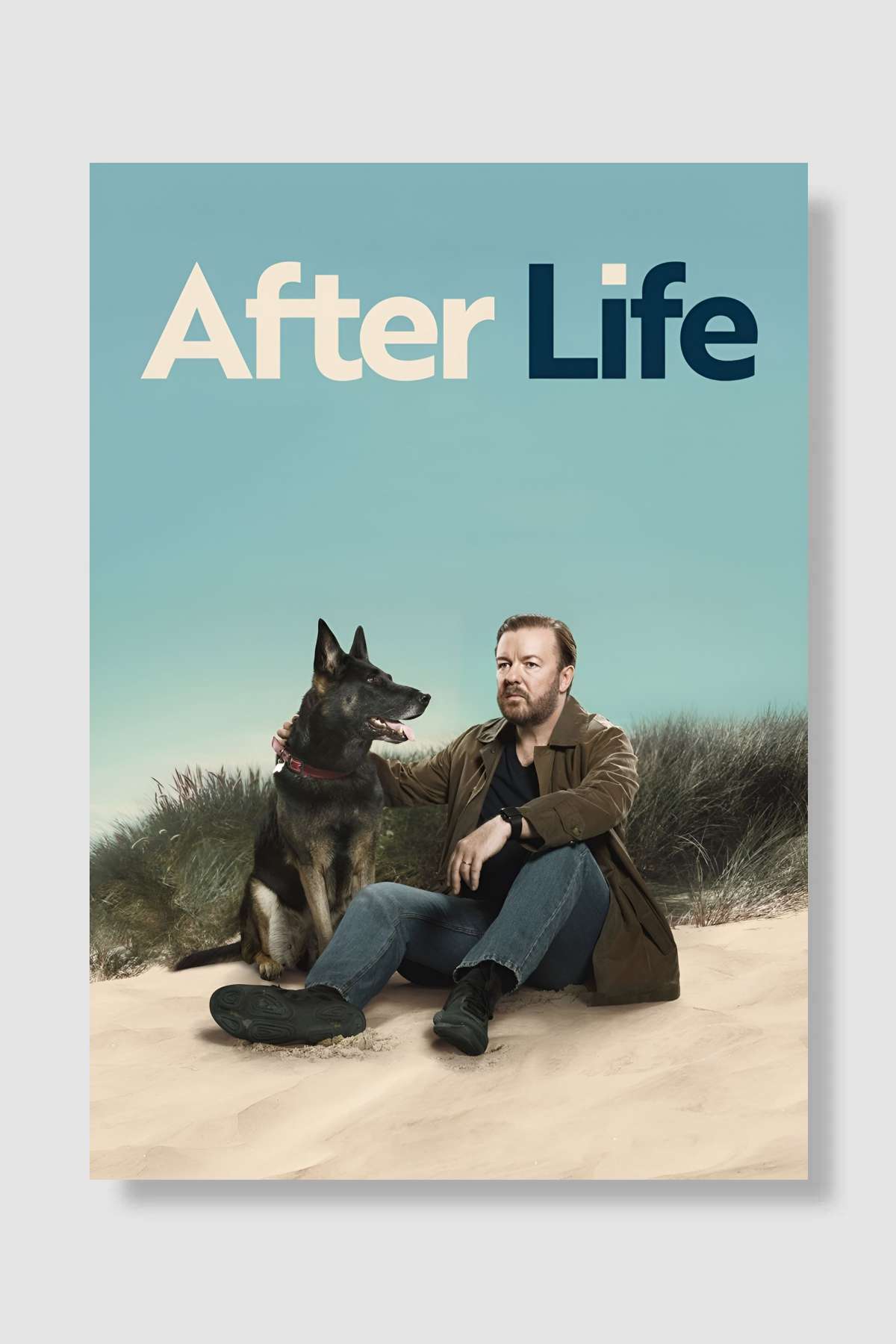 After Life Dizi Poster Çerçevesiz Yüksek Kalite Dizi Afiş Duvar Poster