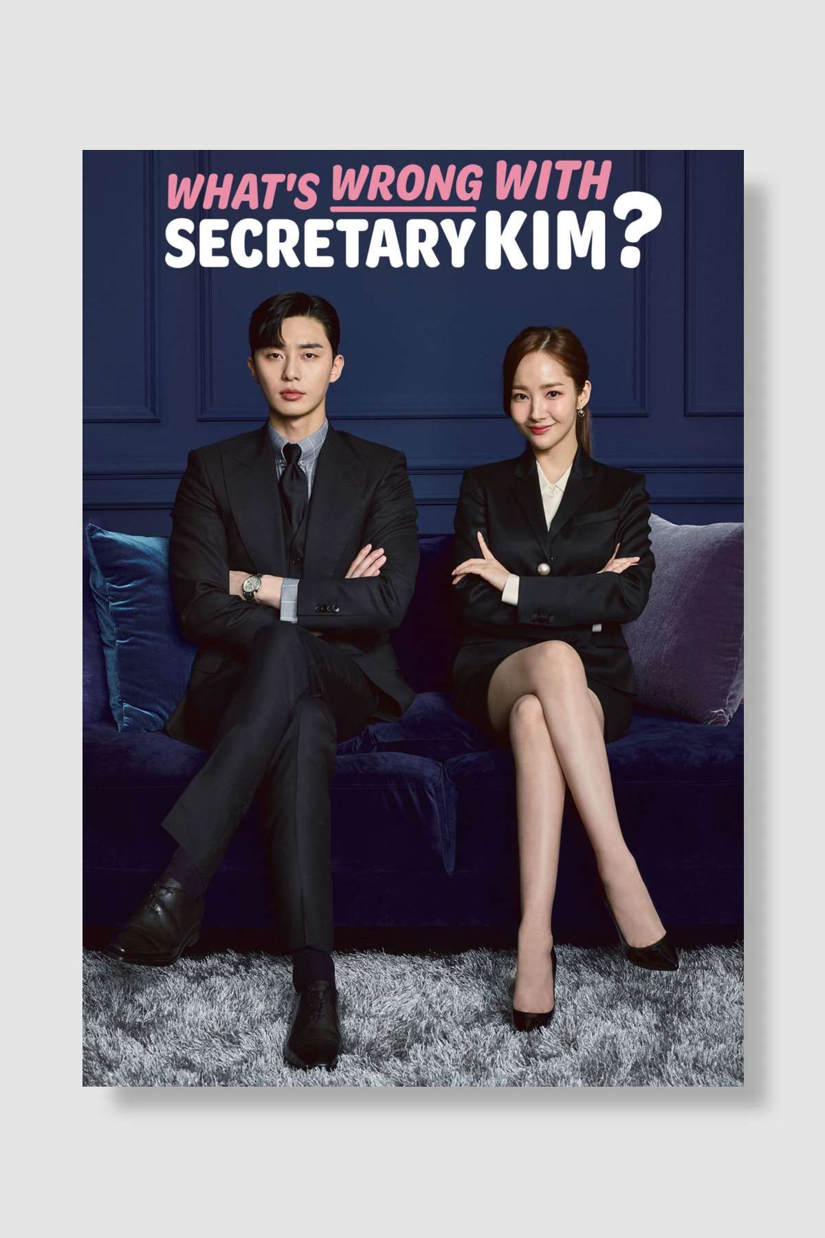 Why Secretary Kim - 김비서가 왜 그럴까 Dizi Poster Çerçevesiz Yüksek Kalite Dizi Afiş Duvar Poster