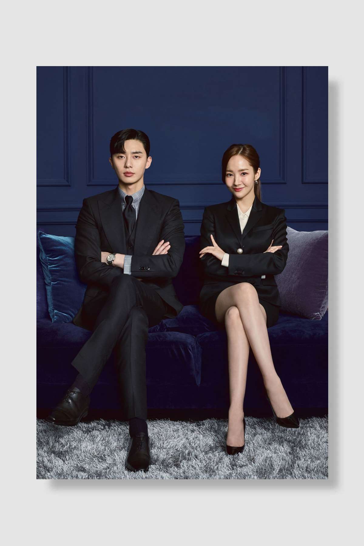 Why Secretary Kim - 김비서가 왜 그럴까 Dizi Poster Çerçevesiz Yüksek Kalite Dizi Afiş Duvar Poster