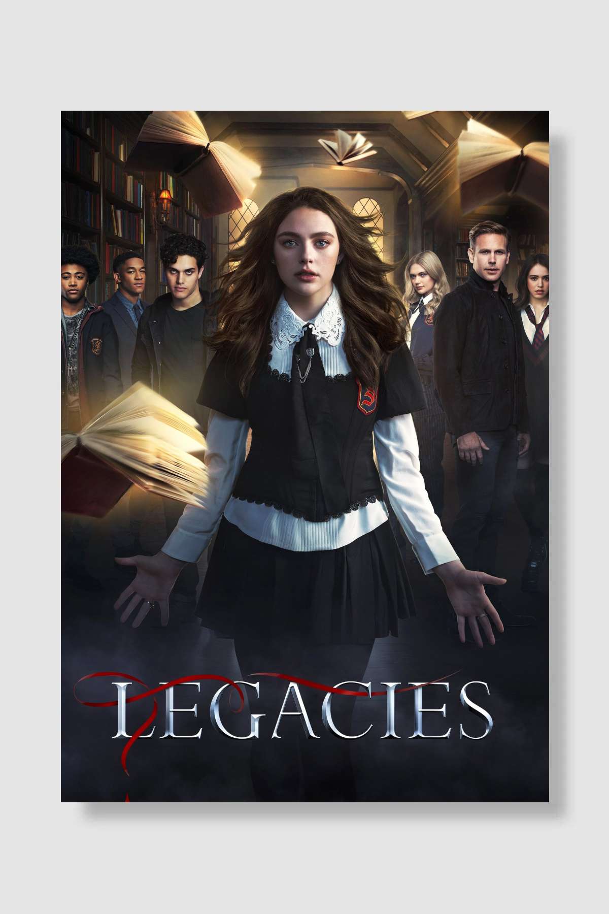 Legacies Dizi Poster Çerçevesiz Yüksek Kalite Dizi Afiş Duvar Poster