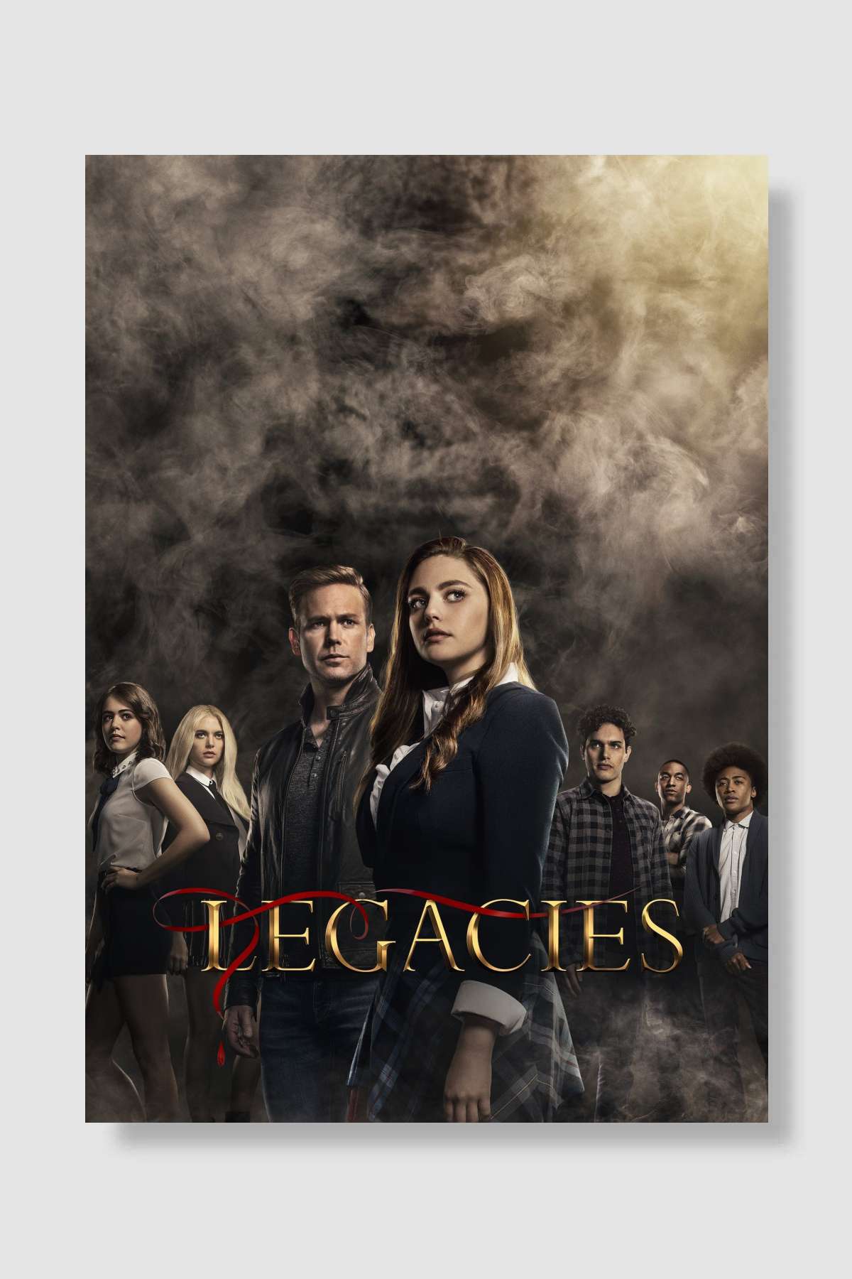Legacies Dizi Poster Çerçevesiz Yüksek Kalite Dizi Afiş Duvar Poster