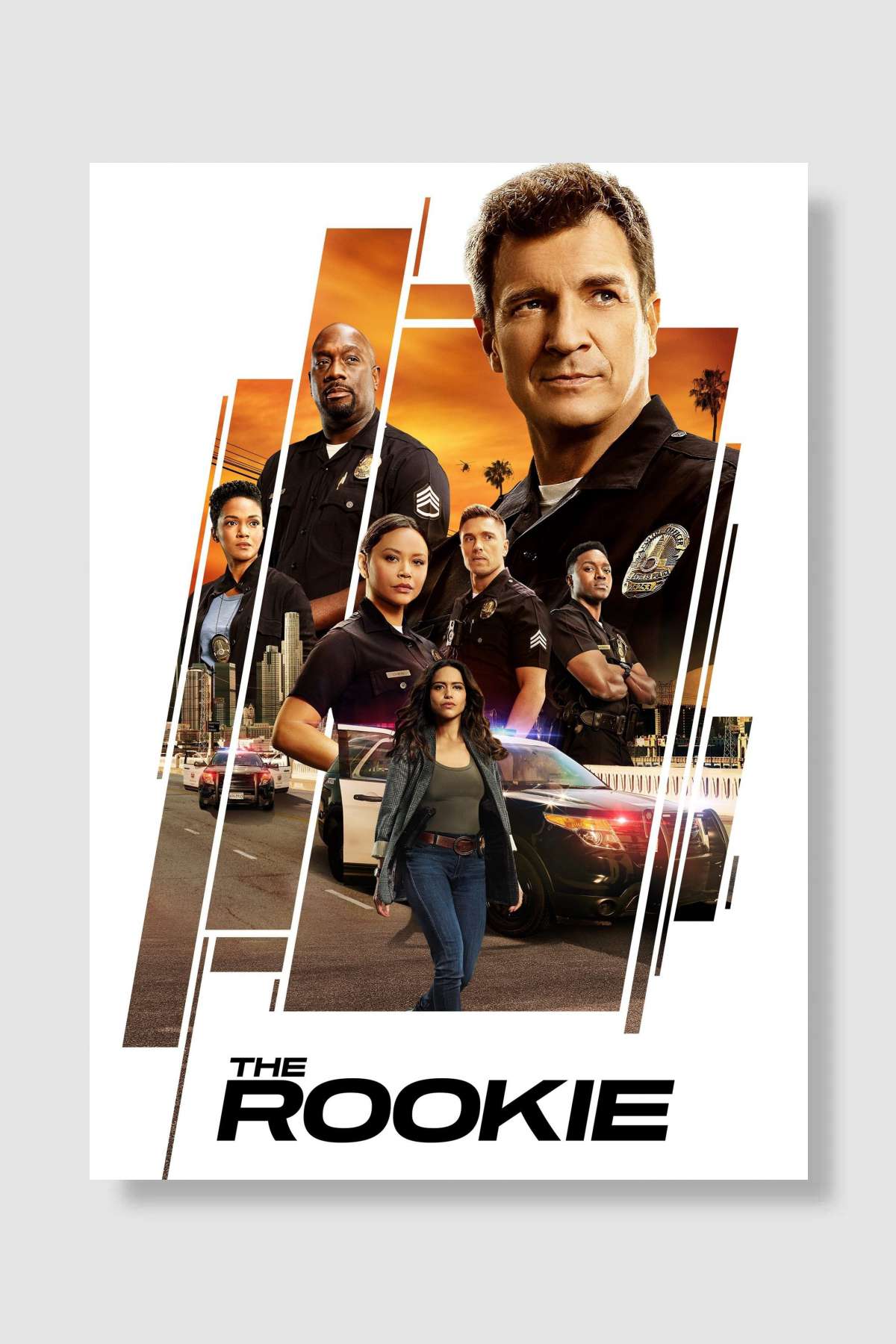 The Rookie Dizi Poster Çerçevesiz Yüksek Kalite Dizi Afiş Duvar Poster