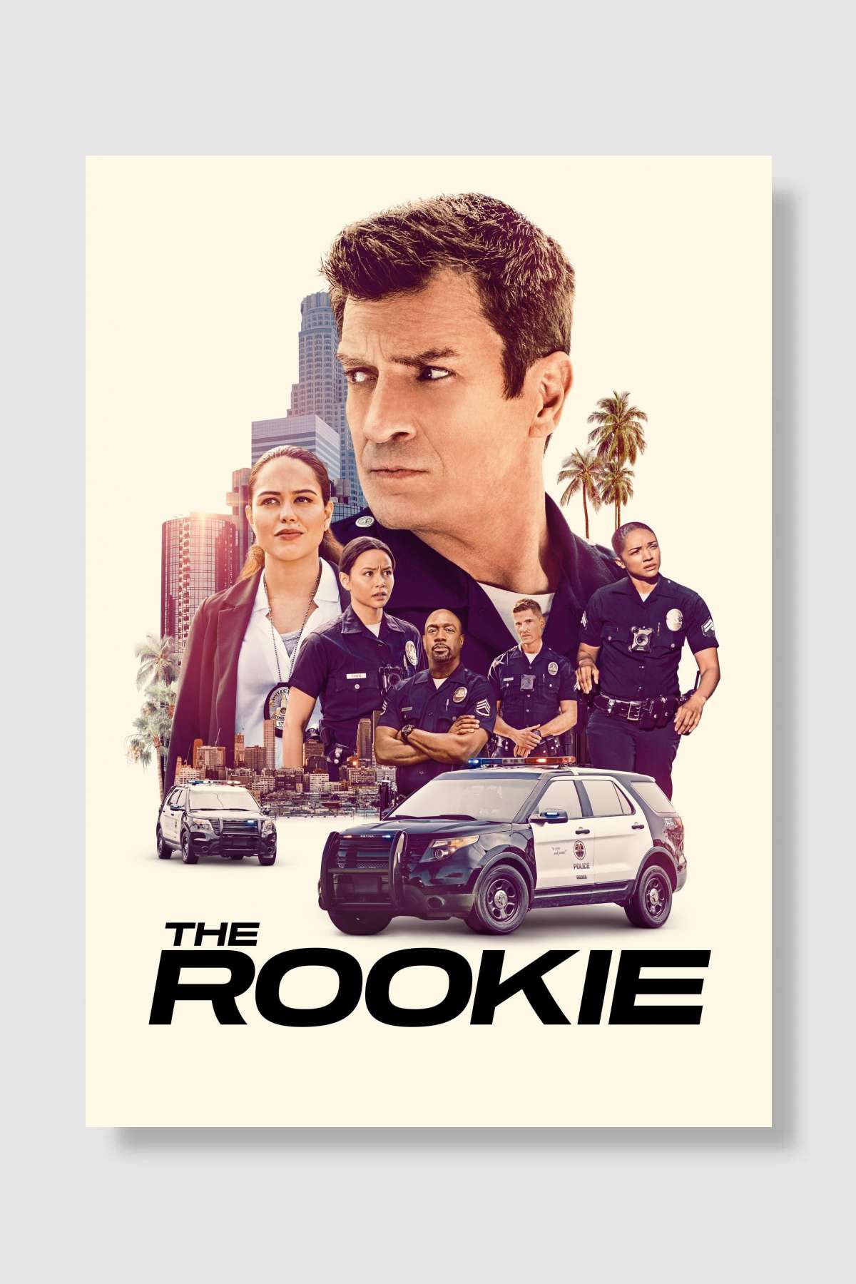 The Rookie Dizi Poster Çerçevesiz Yüksek Kalite Dizi Afiş Duvar Poster