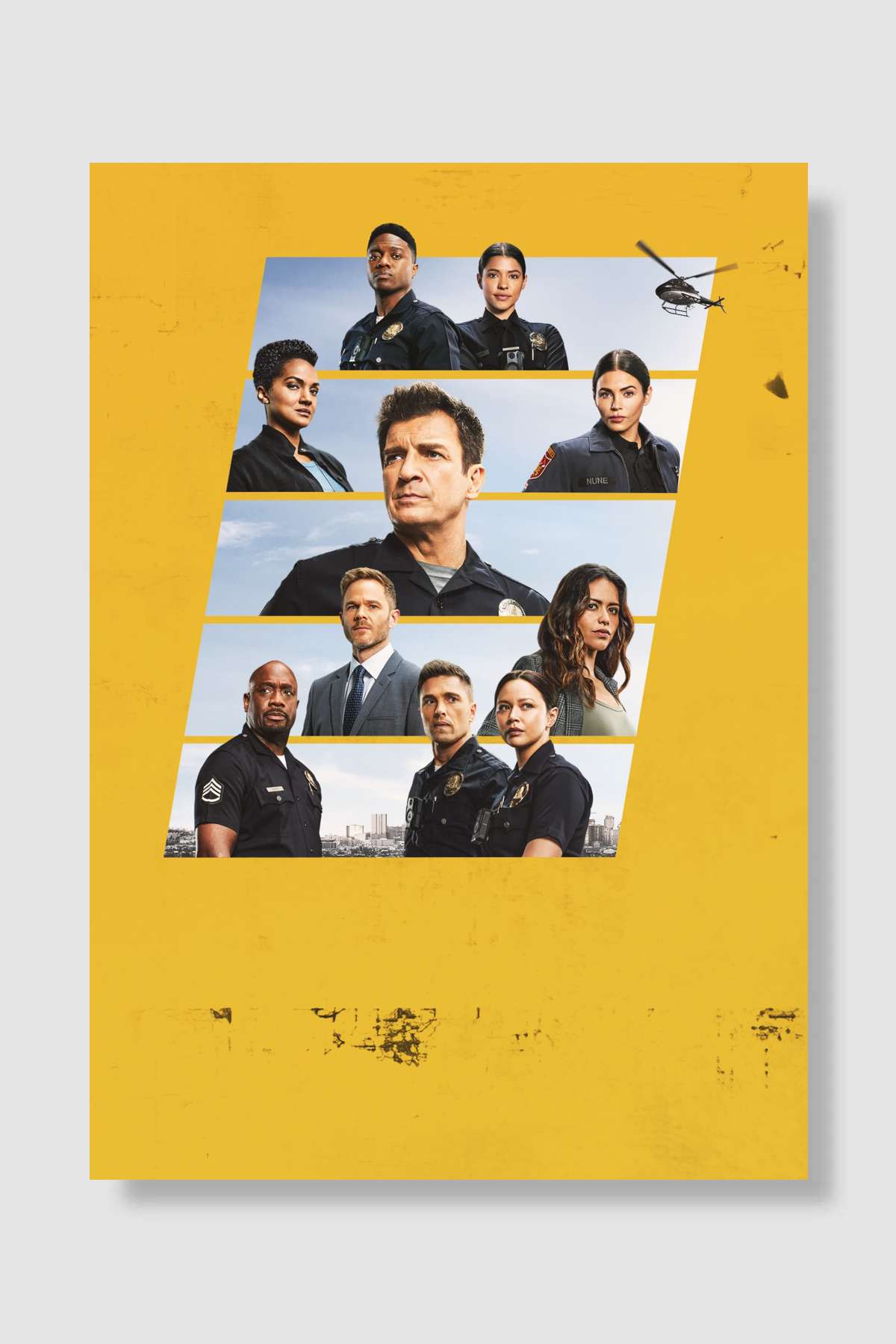 The Rookie Dizi Poster Çerçevesiz Yüksek Kalite Dizi Afiş Duvar Poster