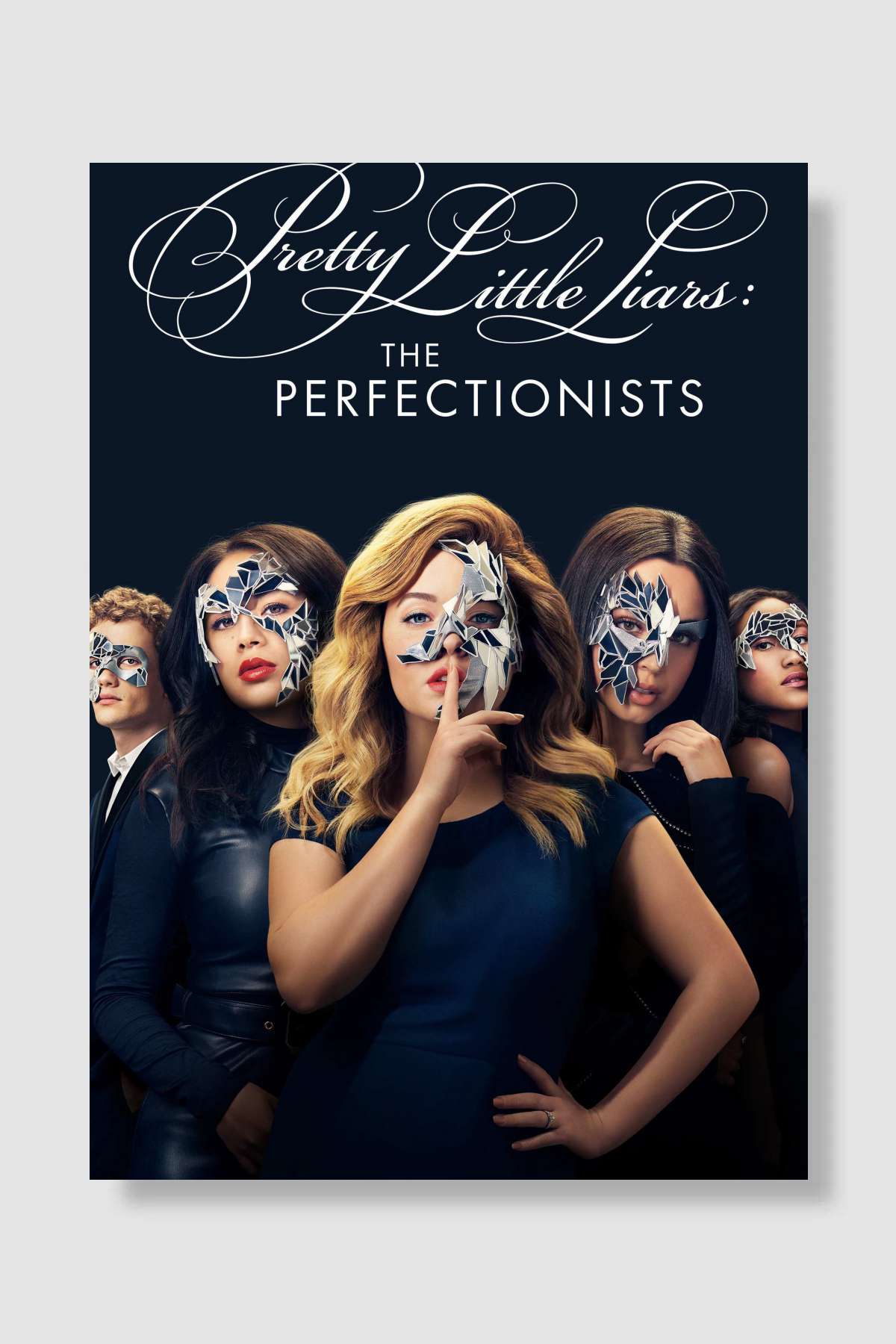 Pretty Little Liars: The Perfectionists Dizi Poster Çerçevesiz Yüksek Kalite Dizi Afiş Duvar Poster