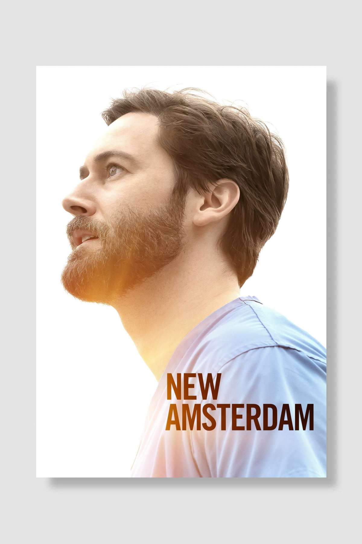 New Amsterdam Dizi Poster Çerçevesiz Yüksek Kalite Dizi Afiş Duvar Poster