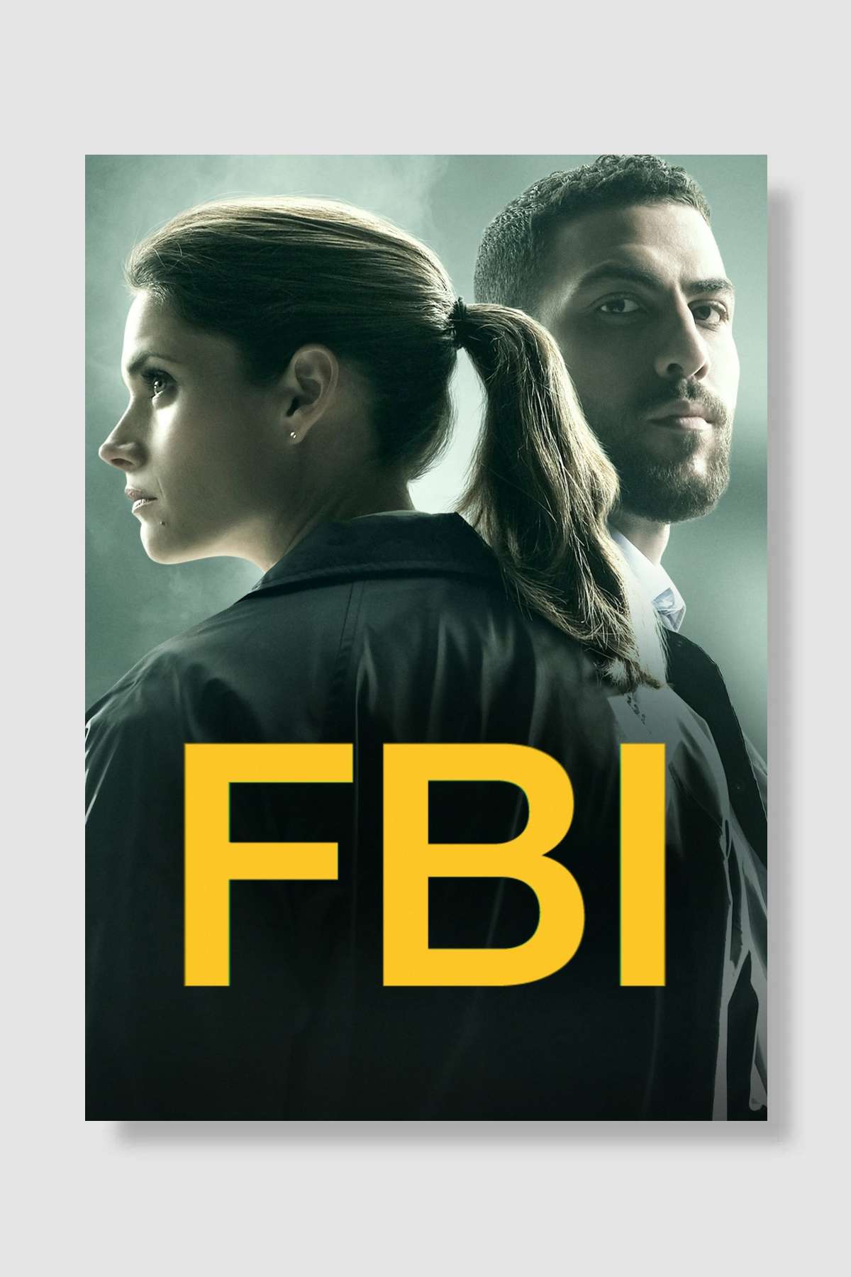 FBI Dizi Poster Çerçevesiz Yüksek Kalite Dizi Afiş Duvar Poster