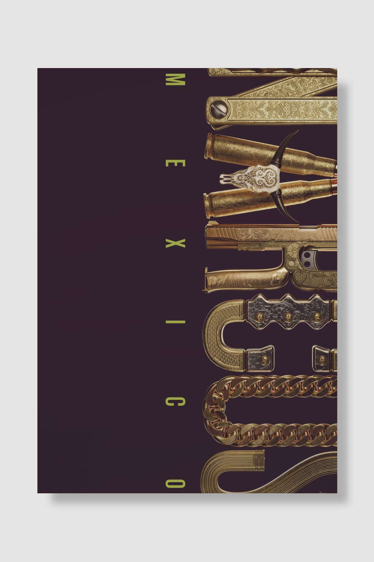 Narcos: Mexico Dizi Poster Çerçevesiz Yüksek Kalite Dizi Afiş Duvar Poster