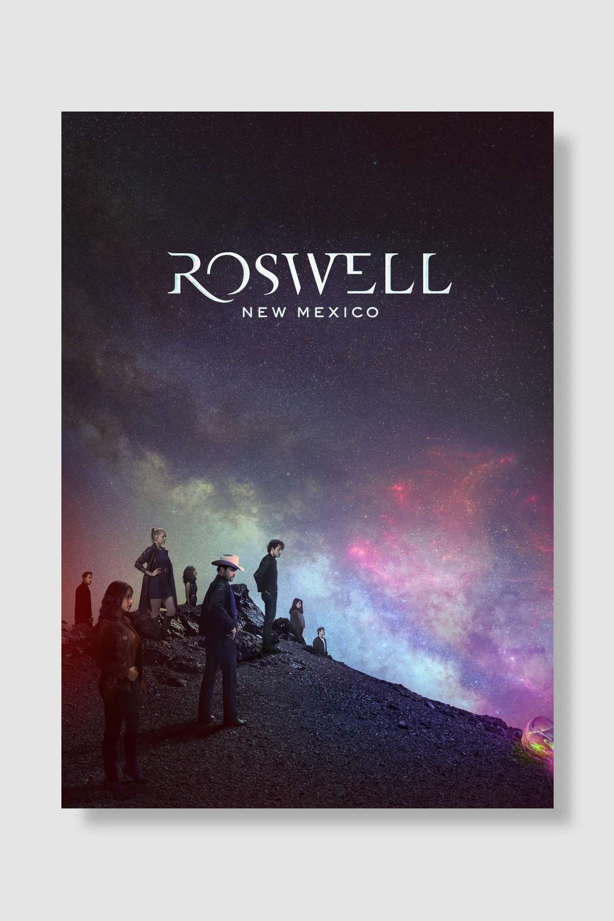 Roswell, New Mexico Dizi Poster Çerçevesiz Yüksek Kalite Dizi Afiş Duvar Poster