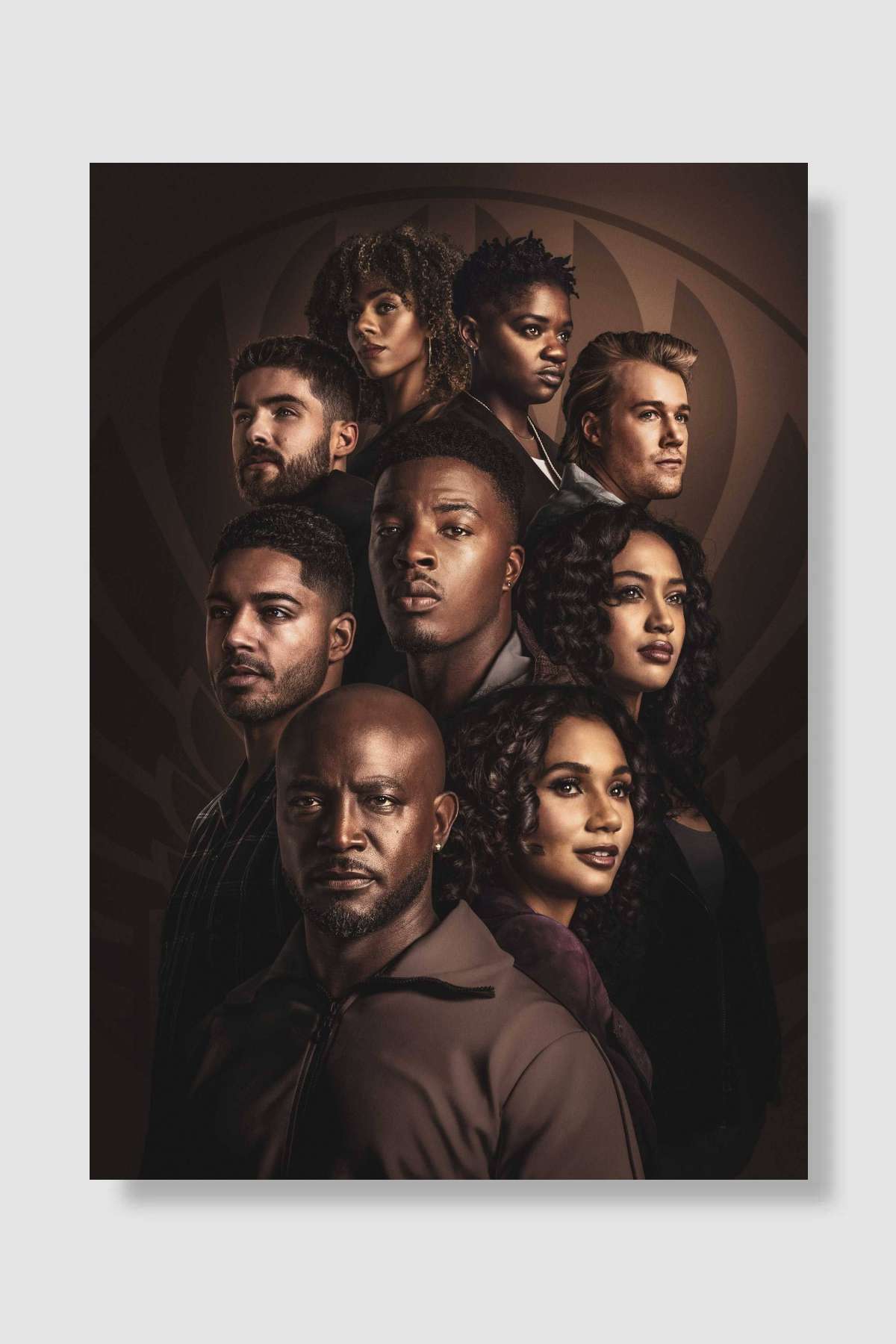 All American Dizi Poster Çerçevesiz Yüksek Kalite Dizi Afiş Duvar Poster