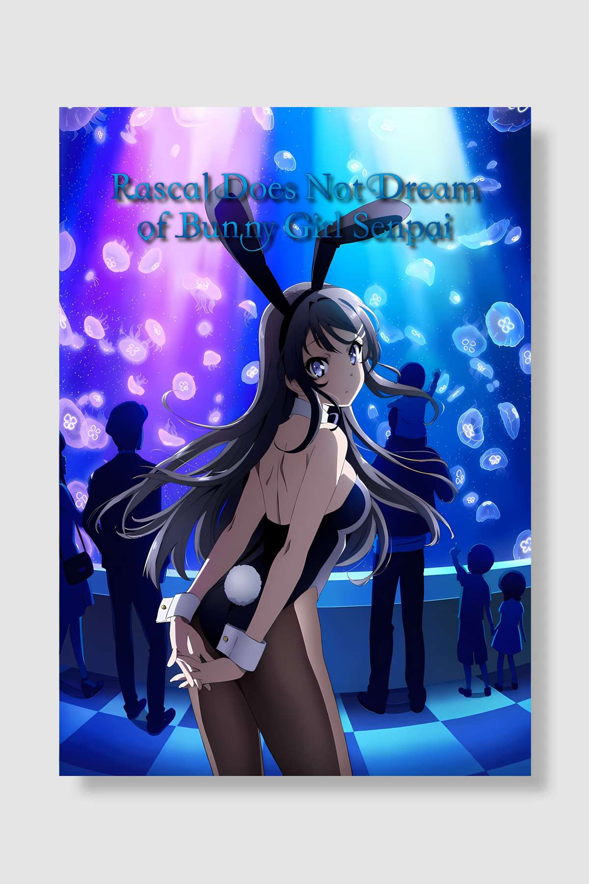 Seishun Buta Yarou wa Bunny Girl Senpai no Yume wo Minai - 青春ブタ野郎はバニーガール先輩の夢を見ない Dizi Poster Çerçevesiz Yüksek Kalite Dizi Afiş Duvar Poster