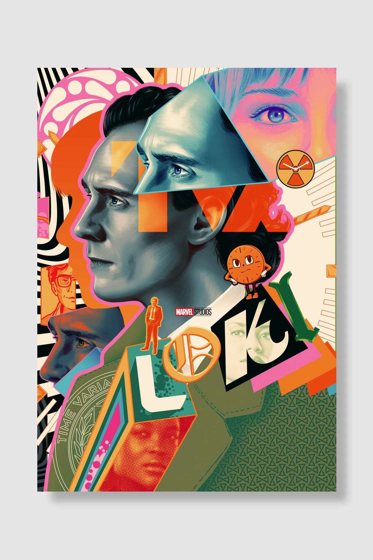Loki Dizi Poster Çerçevesiz Yüksek Kalite Dizi Afiş Duvar Poster