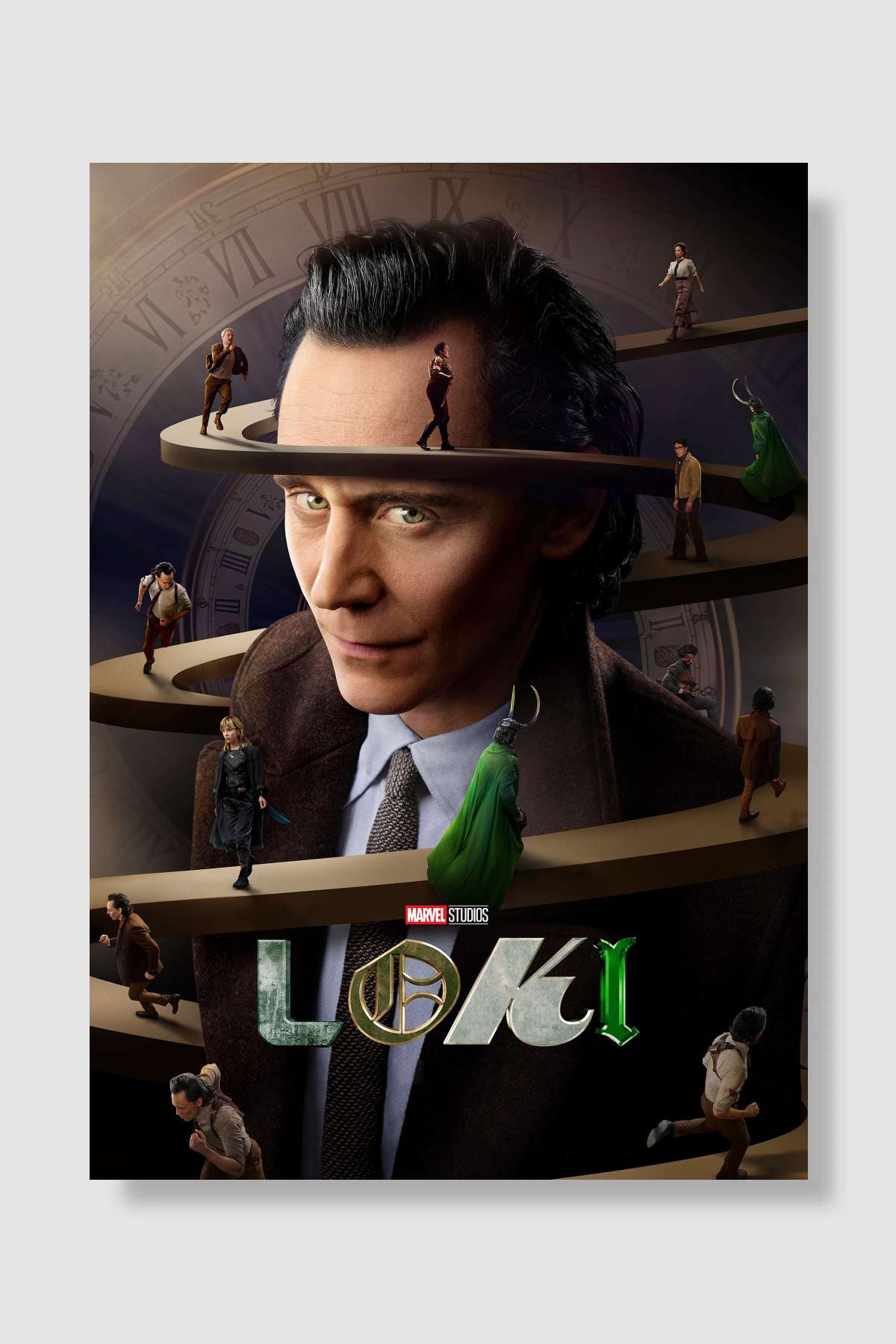 Loki Dizi Poster Çerçevesiz Yüksek Kalite Dizi Afiş Duvar Poster