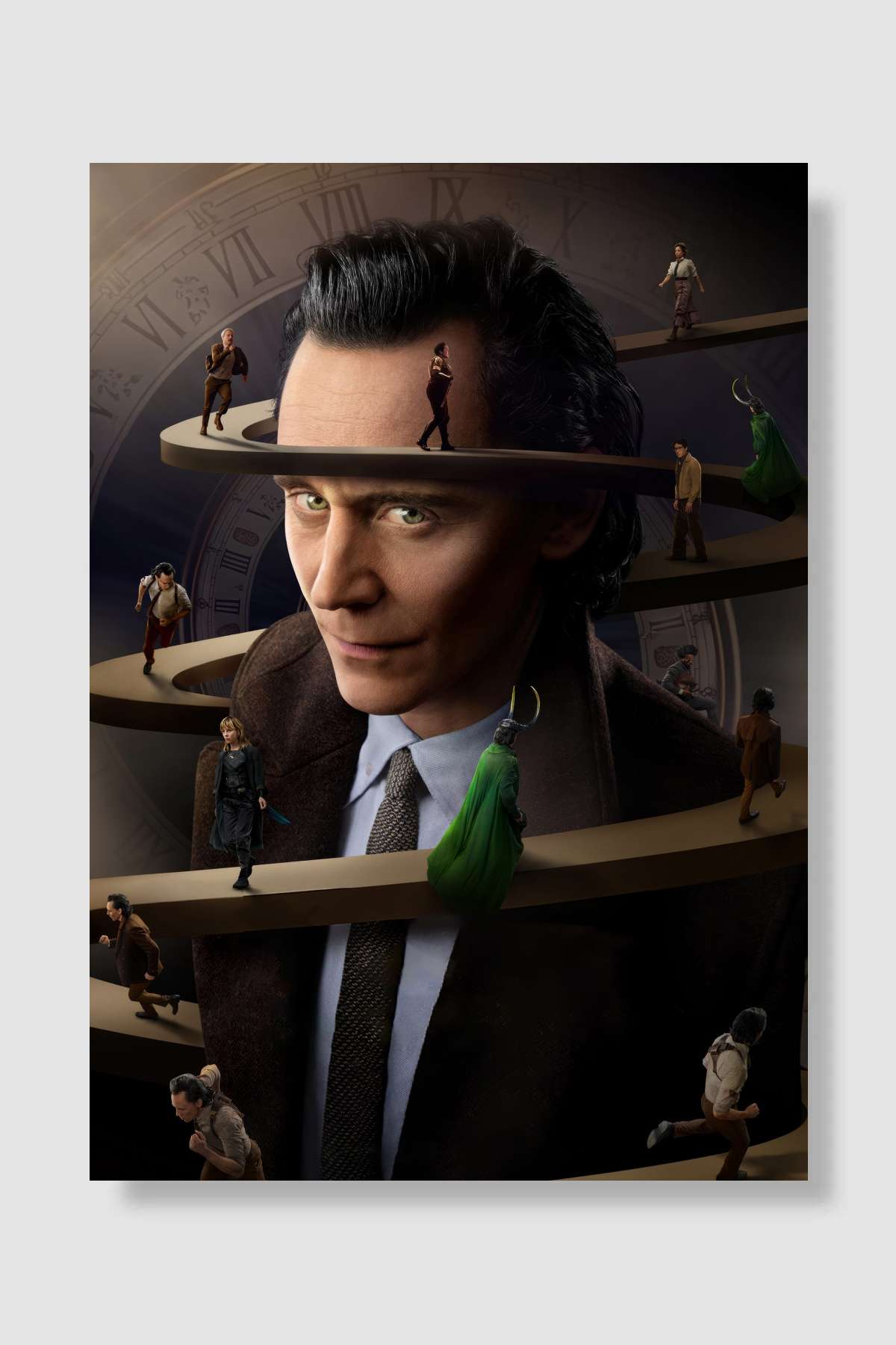 Loki Dizi Poster Çerçevesiz Yüksek Kalite Dizi Afiş Duvar Poster