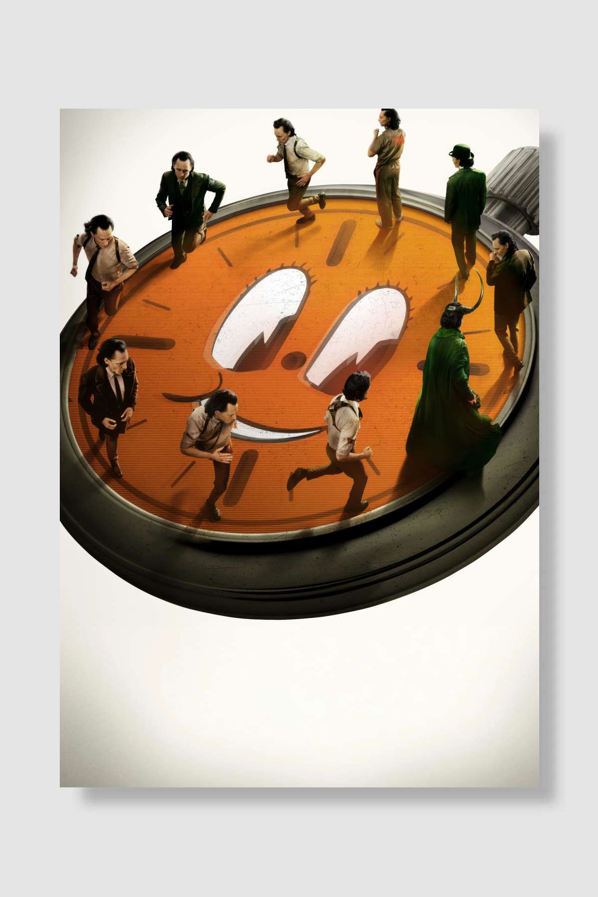 Loki Dizi Poster Çerçevesiz Yüksek Kalite Dizi Afiş Duvar Poster