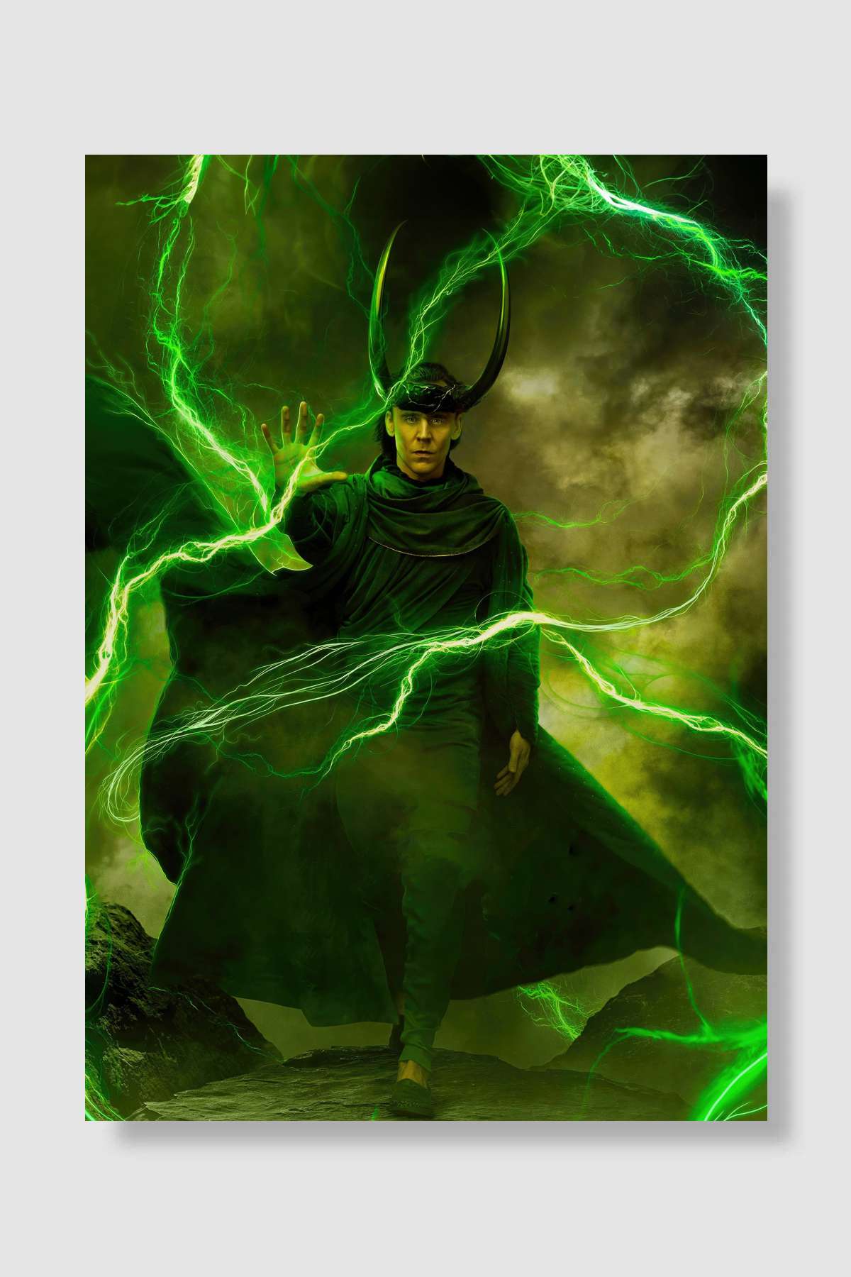 Loki Dizi Poster Çerçevesiz Yüksek Kalite Dizi Afiş Duvar Poster