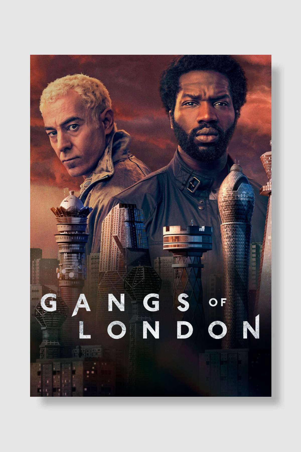 Londra Çeteleri - Gangs of London Dizi Poster Çerçevesiz Yüksek Kalite Dizi Afiş Duvar Poster