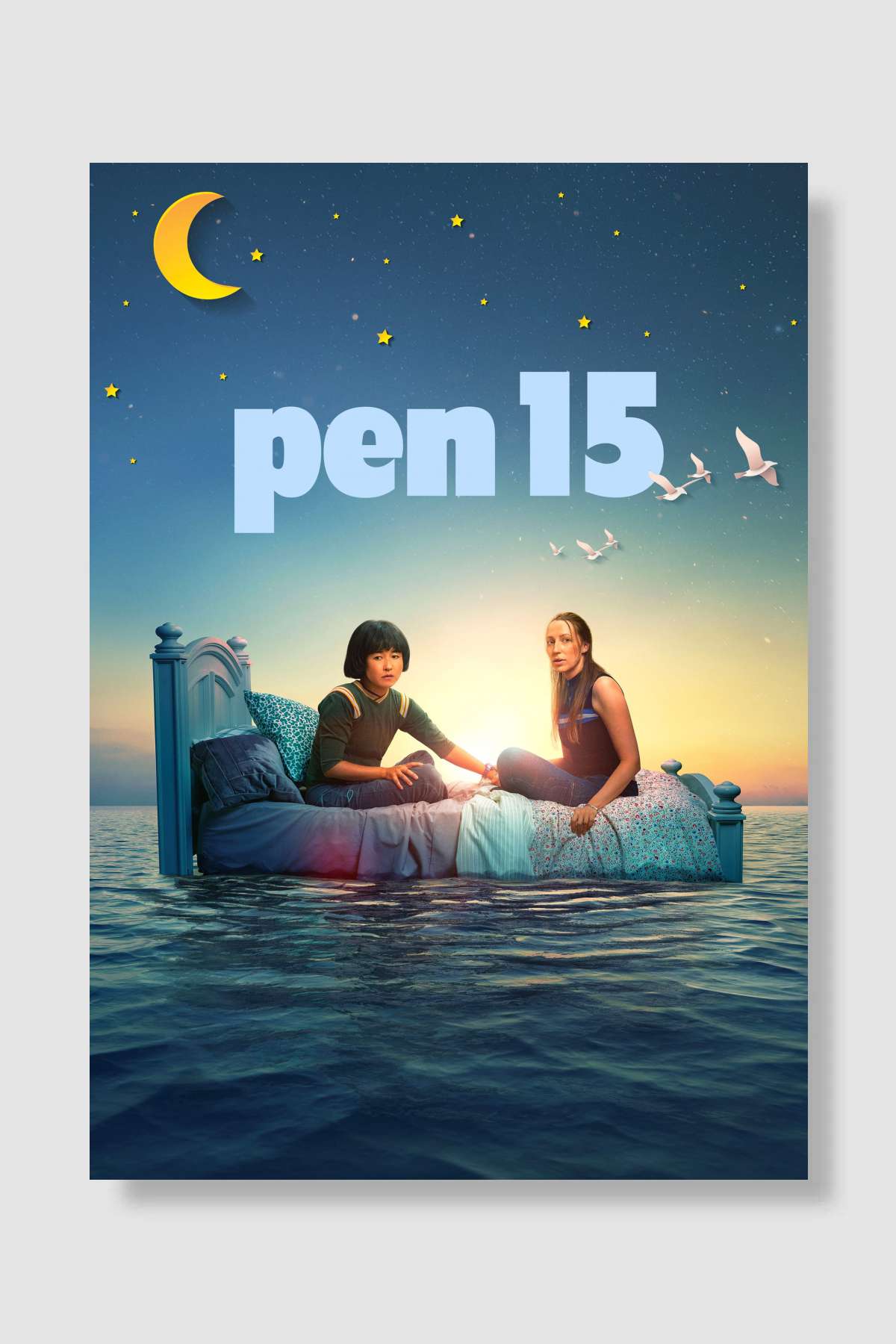 PEN15 Dizi Poster Çerçevesiz Yüksek Kalite Dizi Afiş Duvar Poster