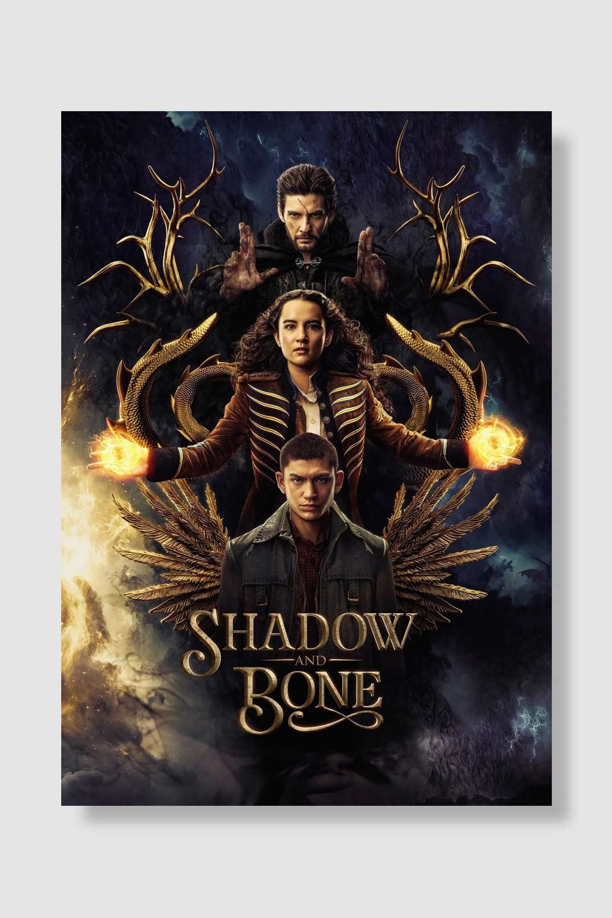 Gölge ve Kemik - Shadow and Bone Dizi Poster Çerçevesiz Yüksek Kalite Dizi Afiş Duvar Poster
