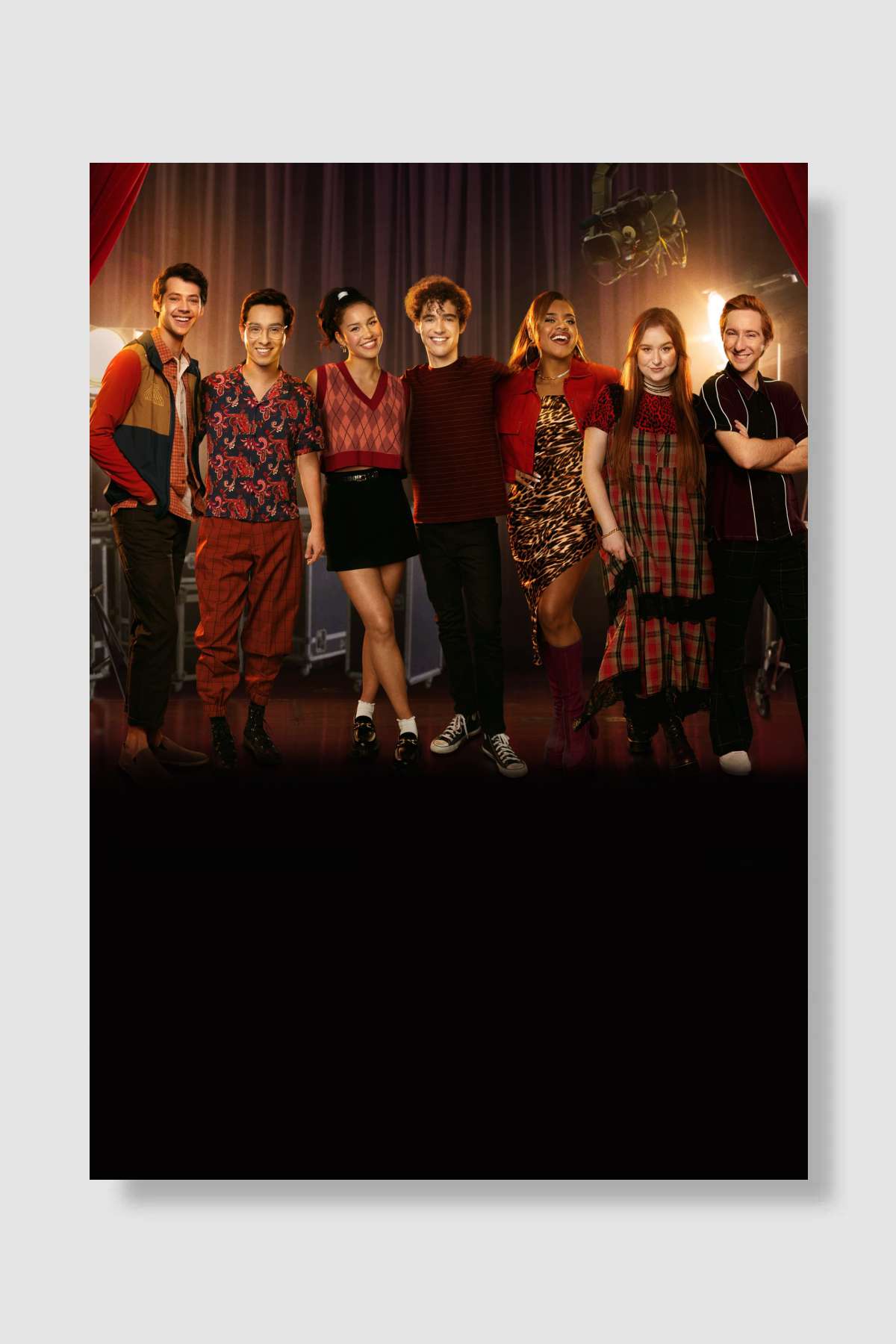 High School Musical: The Musical: The Series Dizi Poster Çerçevesiz Yüksek Kalite Dizi Afiş Duvar Poster