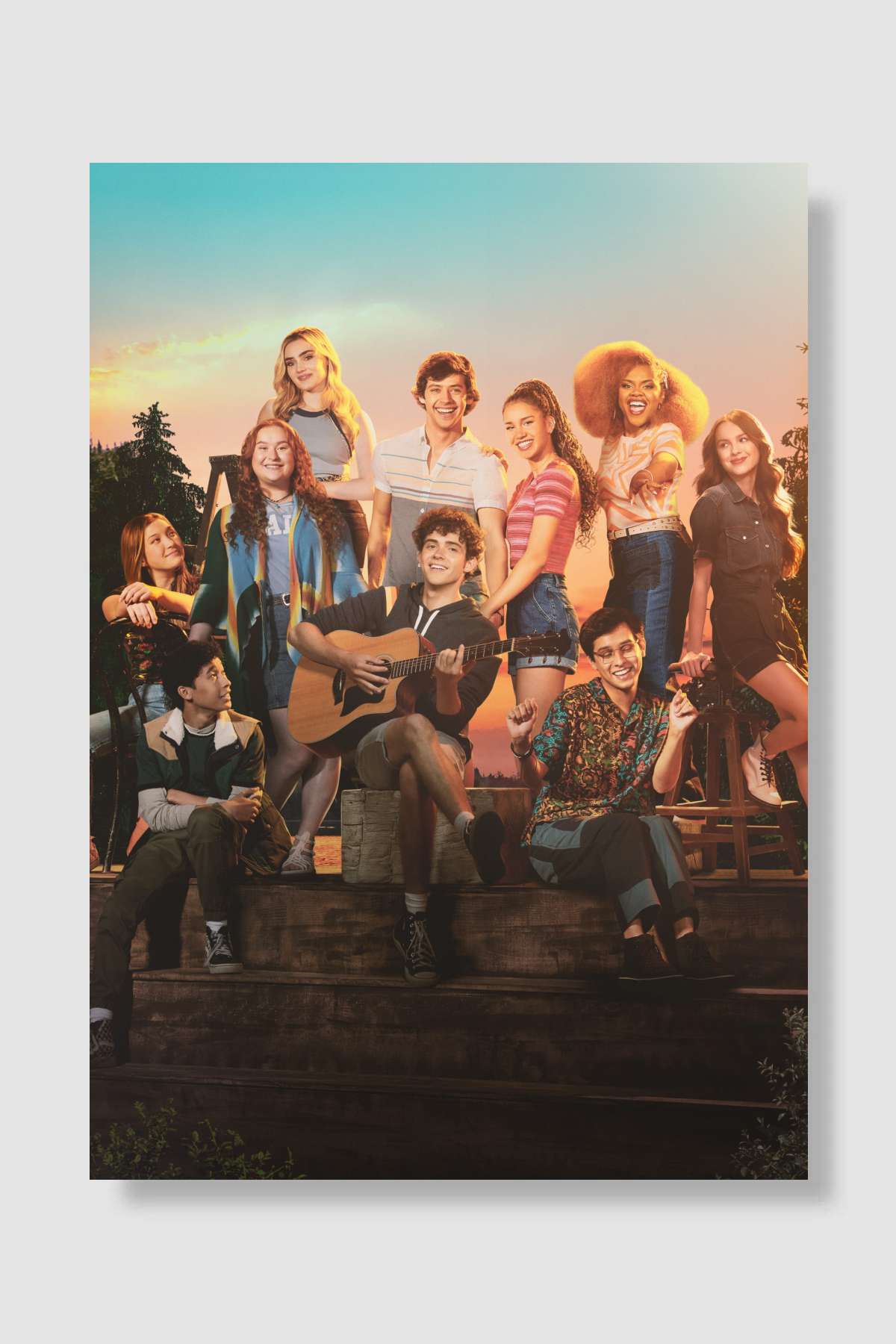 High School Musical: The Musical: The Series Dizi Poster Çerçevesiz Yüksek Kalite Dizi Afiş Duvar Poster