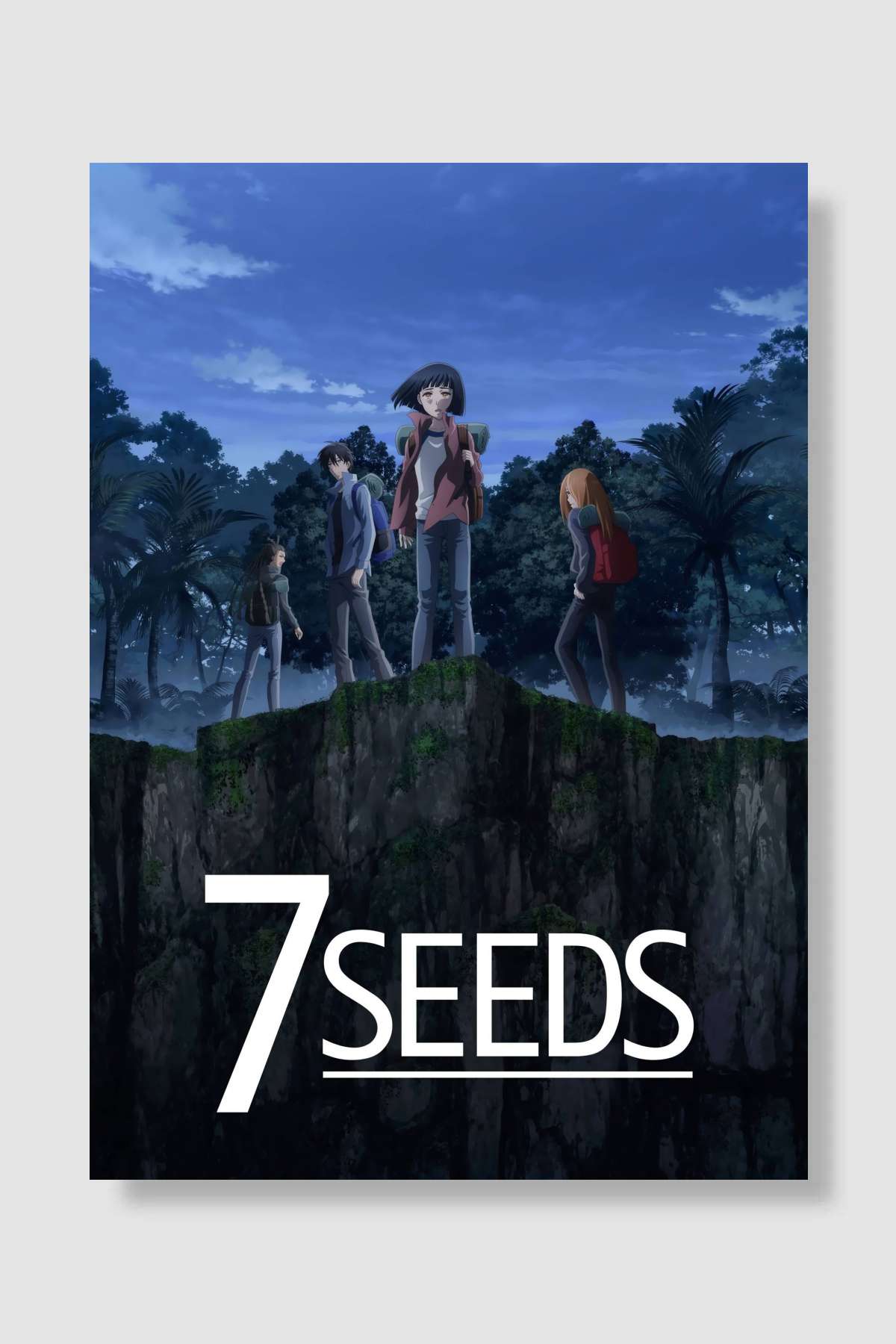 7SEEDS Dizi Poster Çerçevesiz Yüksek Kalite Dizi Afiş Duvar Poster