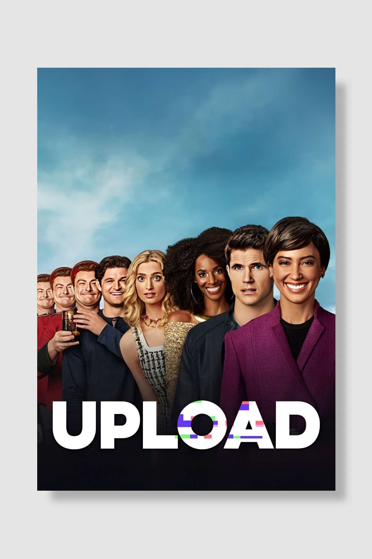 Yükleme - Upload Dizi Poster Çerçevesiz Yüksek Kalite Dizi Afiş Duvar Poster