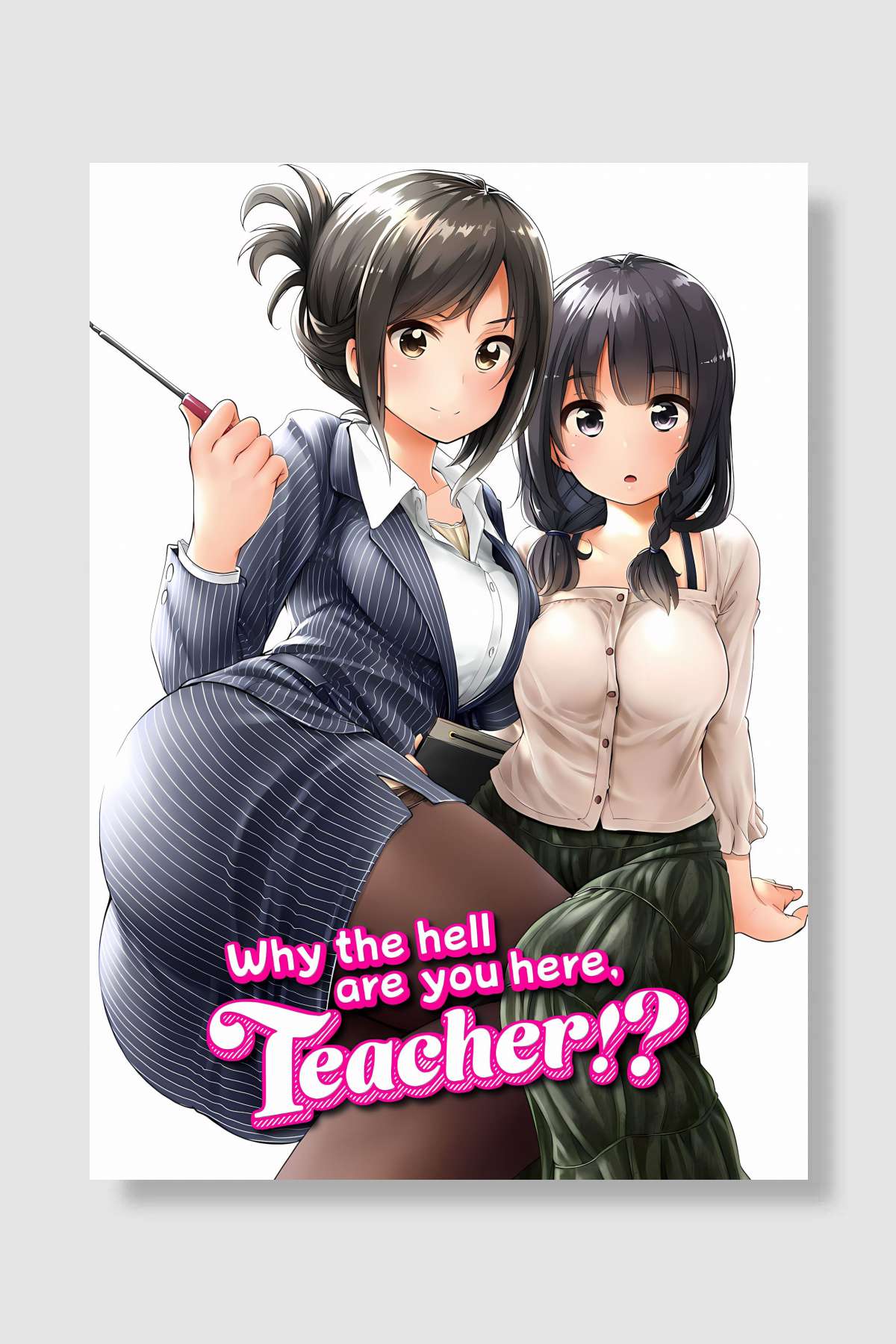 なんでここに先生が!? Dizi Poster Çerçevesiz Yüksek Kalite Dizi Afiş Duvar Poster