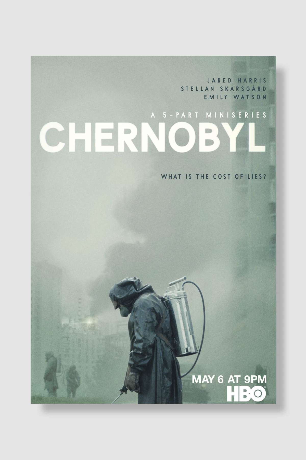 Çernobil - Chernobyl Dizi Poster Çerçevesiz Yüksek Kalite Dizi Afiş Duvar Poster