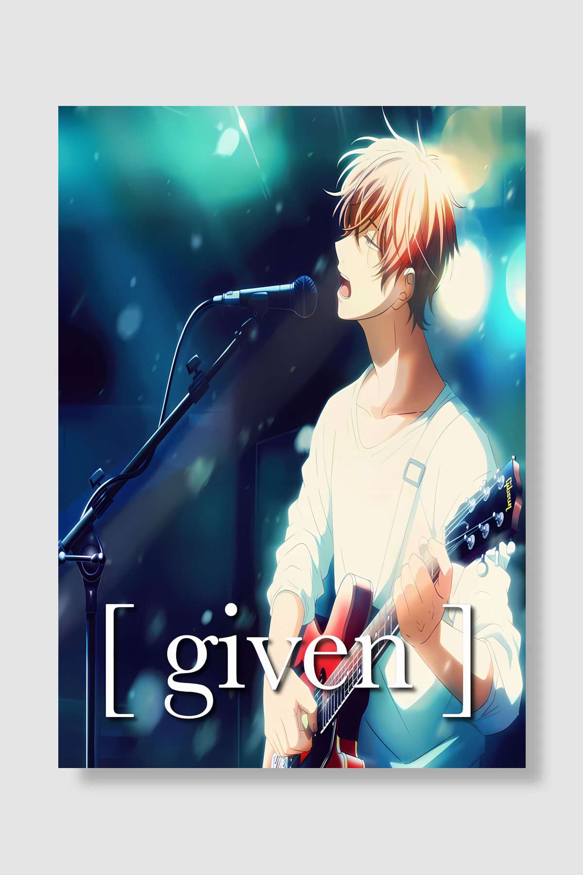 Bahşedilen - ギヴン Dizi Poster Çerçevesiz Yüksek Kalite Dizi Afiş Duvar Poster