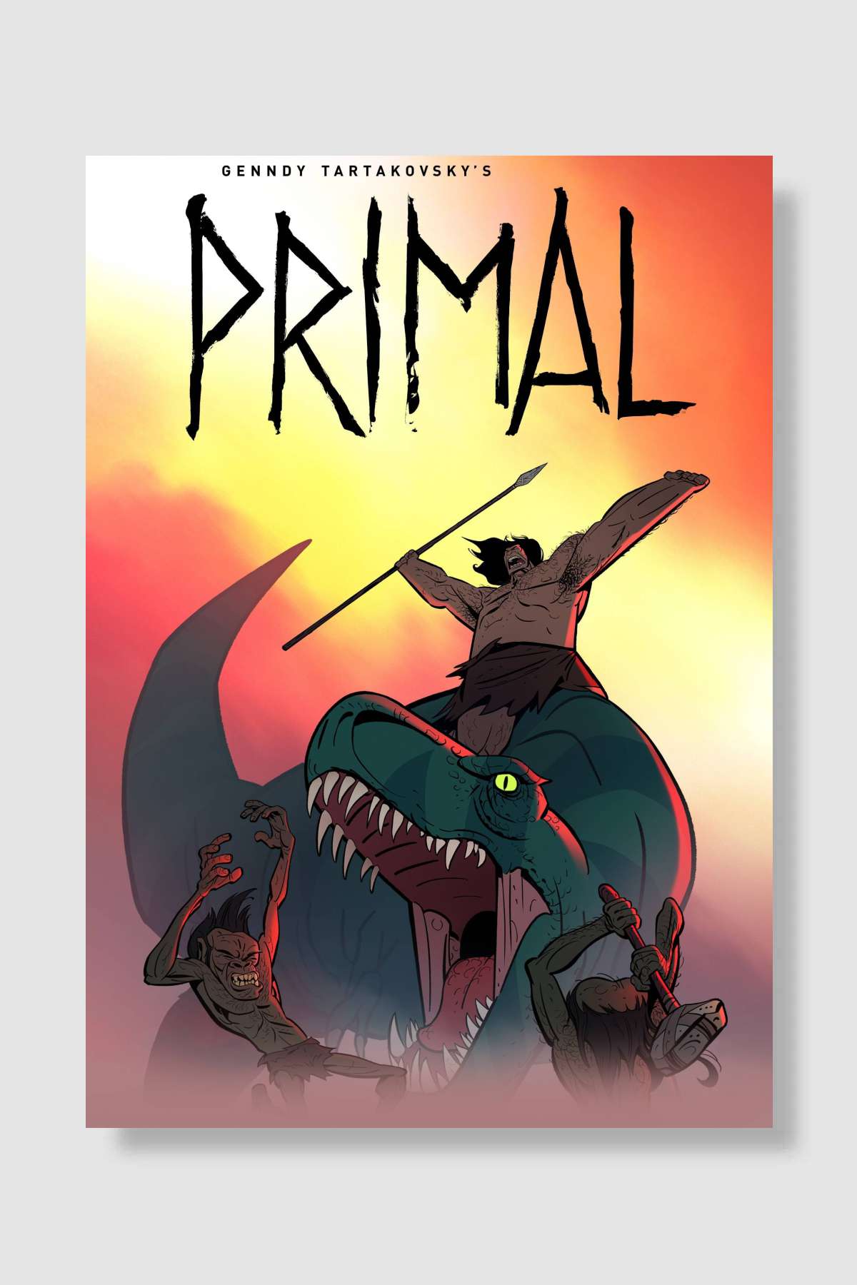 Primal Dizi Poster Çerçevesiz Yüksek Kalite Dizi Afiş Duvar Poster