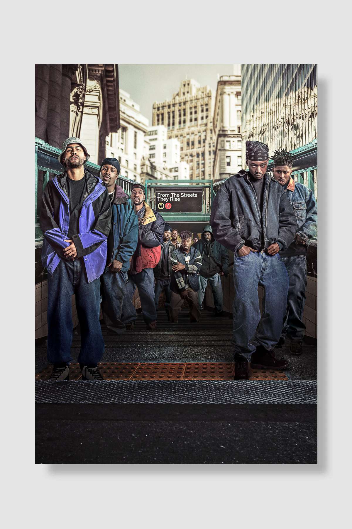 Wu-Tang: An American Saga Dizi Poster Çerçevesiz Yüksek Kalite Dizi Afiş Duvar Poster