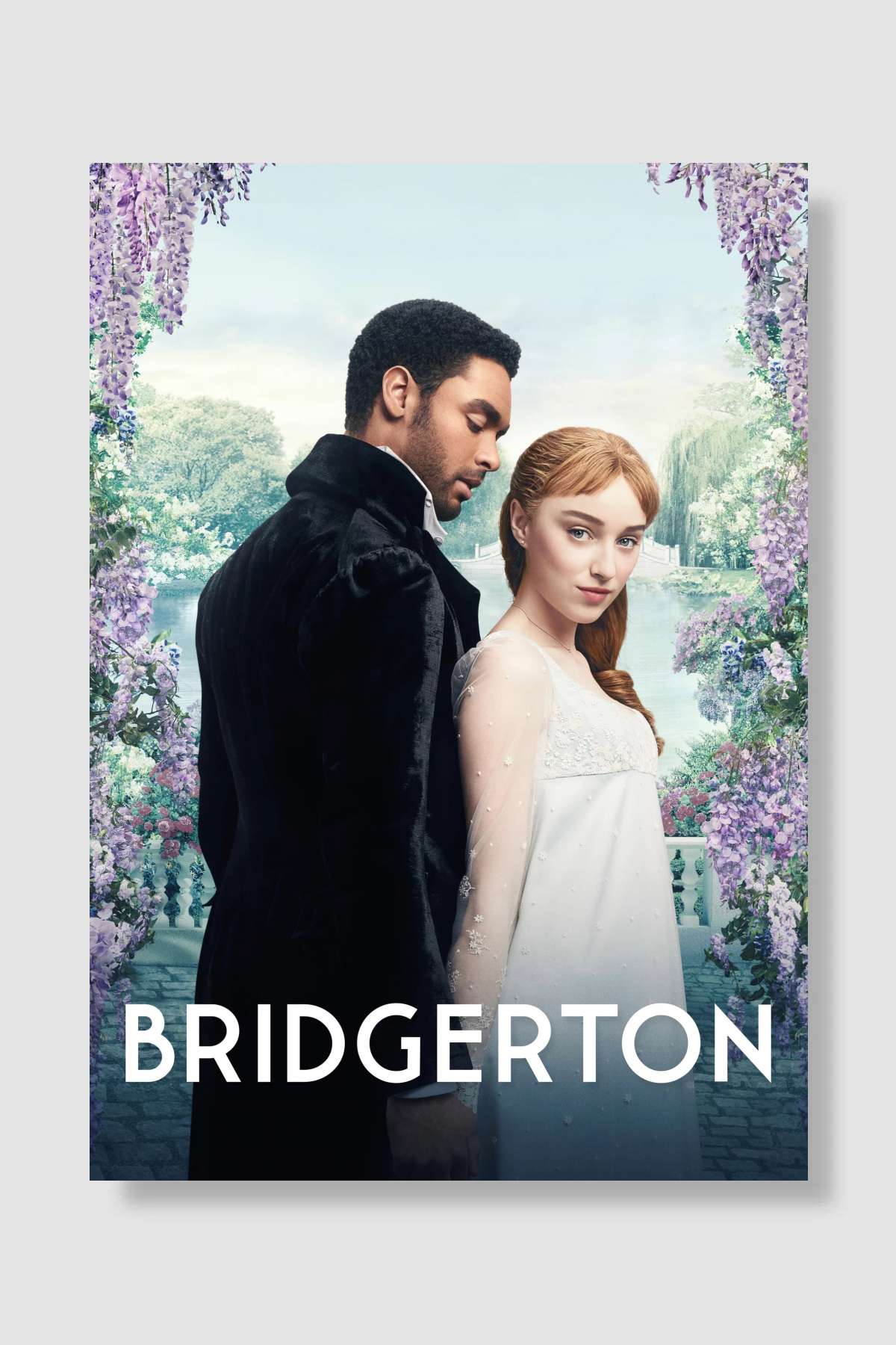 Bridgerton Dizi Poster Çerçevesiz Yüksek Kalite Dizi Afiş Duvar Poster