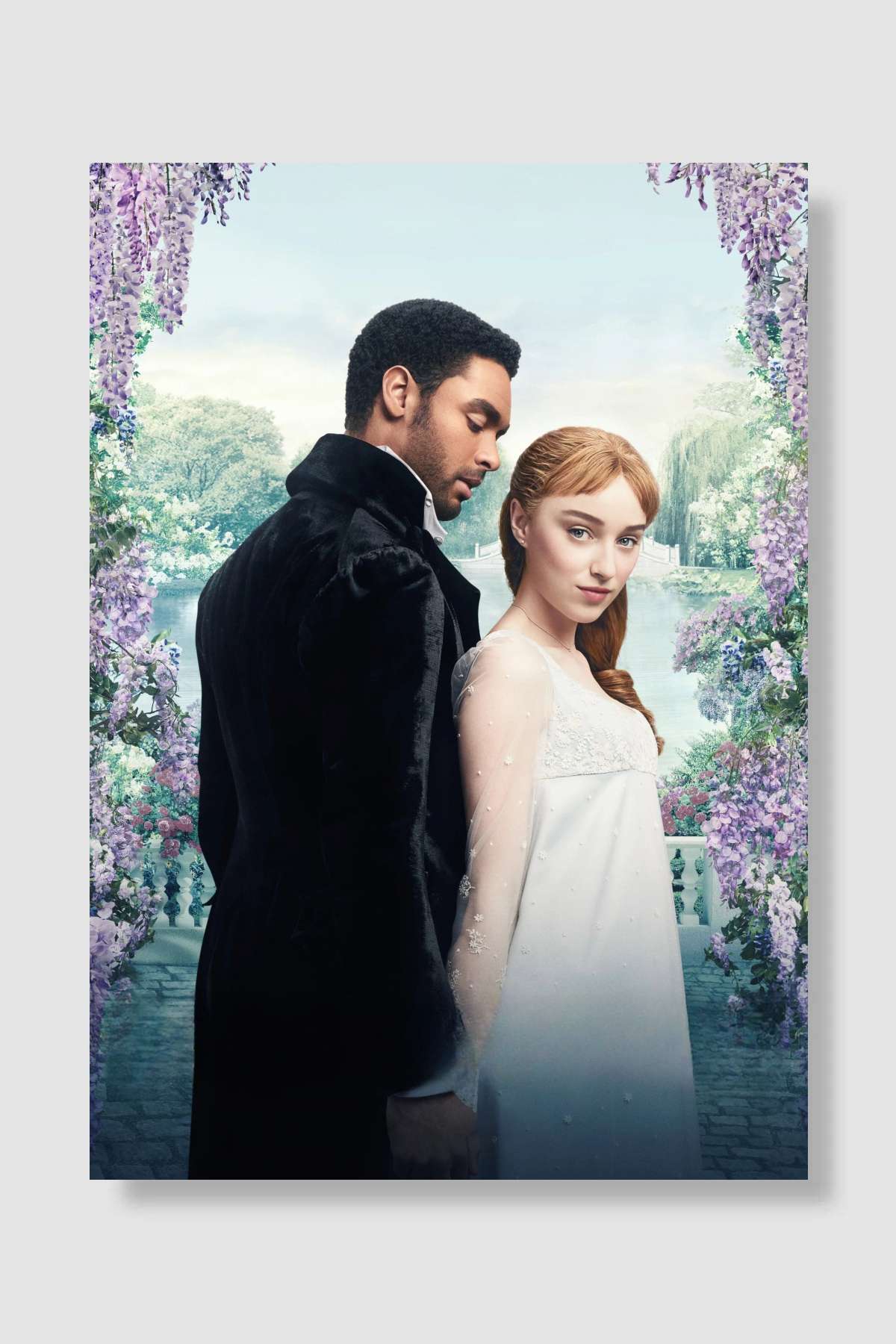 Bridgerton Dizi Poster Çerçevesiz Yüksek Kalite Dizi Afiş Duvar Poster