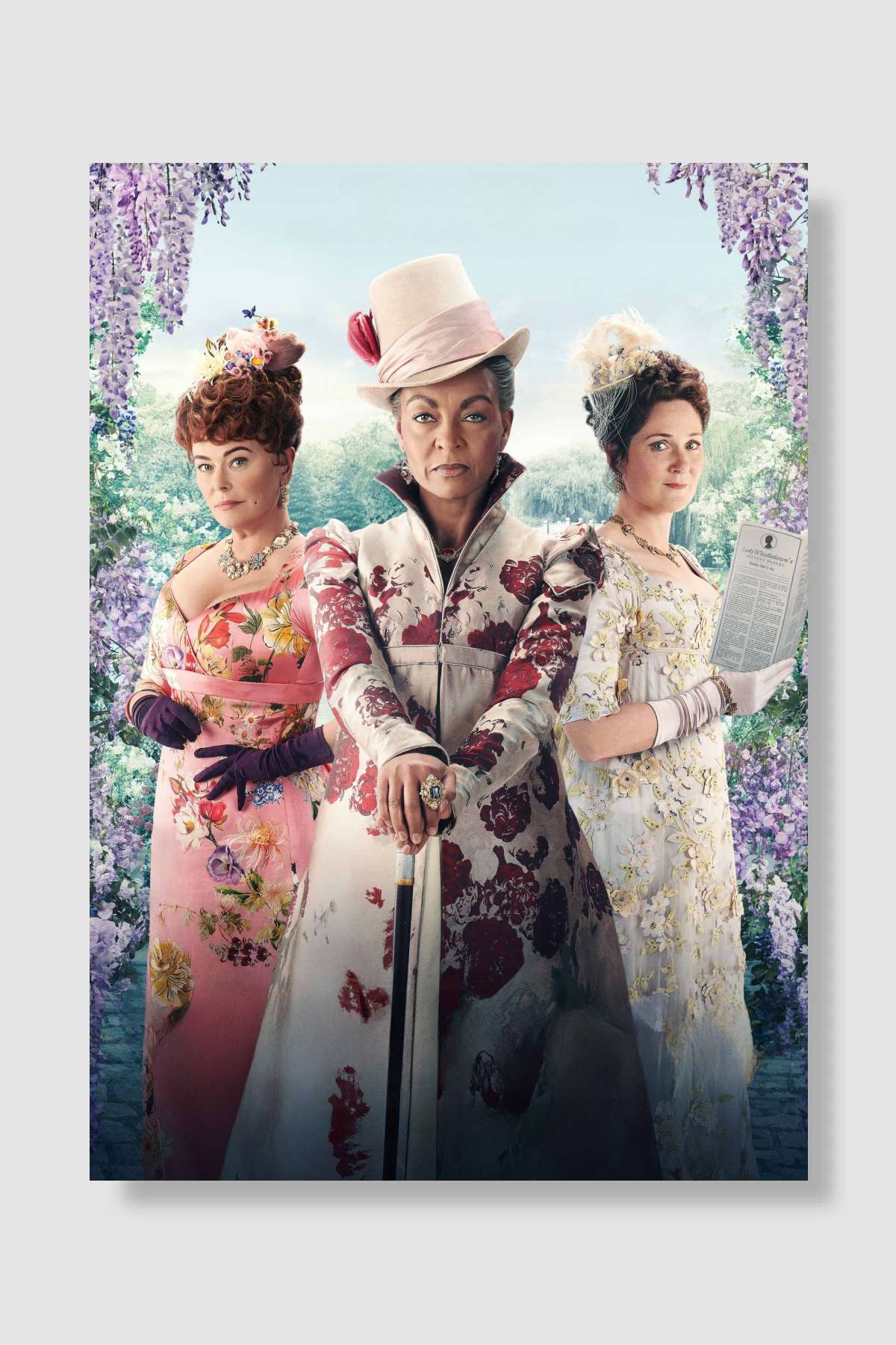 Bridgerton Dizi Poster Çerçevesiz Yüksek Kalite Dizi Afiş Duvar Poster