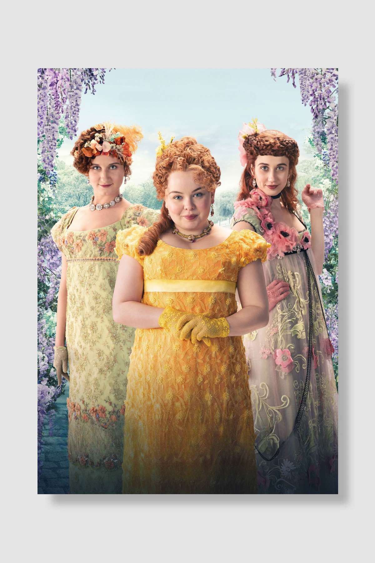 Bridgerton Dizi Poster Çerçevesiz Yüksek Kalite Dizi Afiş Duvar Poster