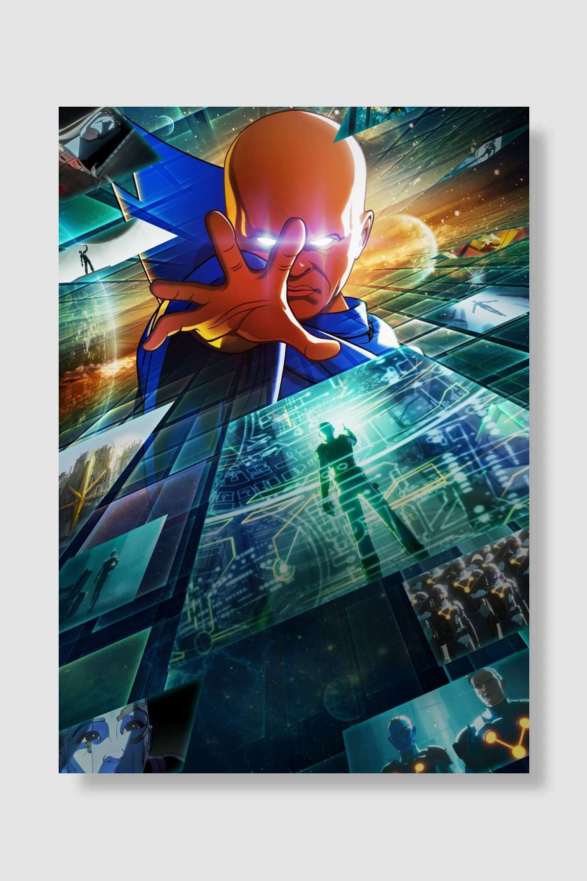 What If...? Dizi Poster Çerçevesiz Yüksek Kalite Dizi Afiş Duvar Poster