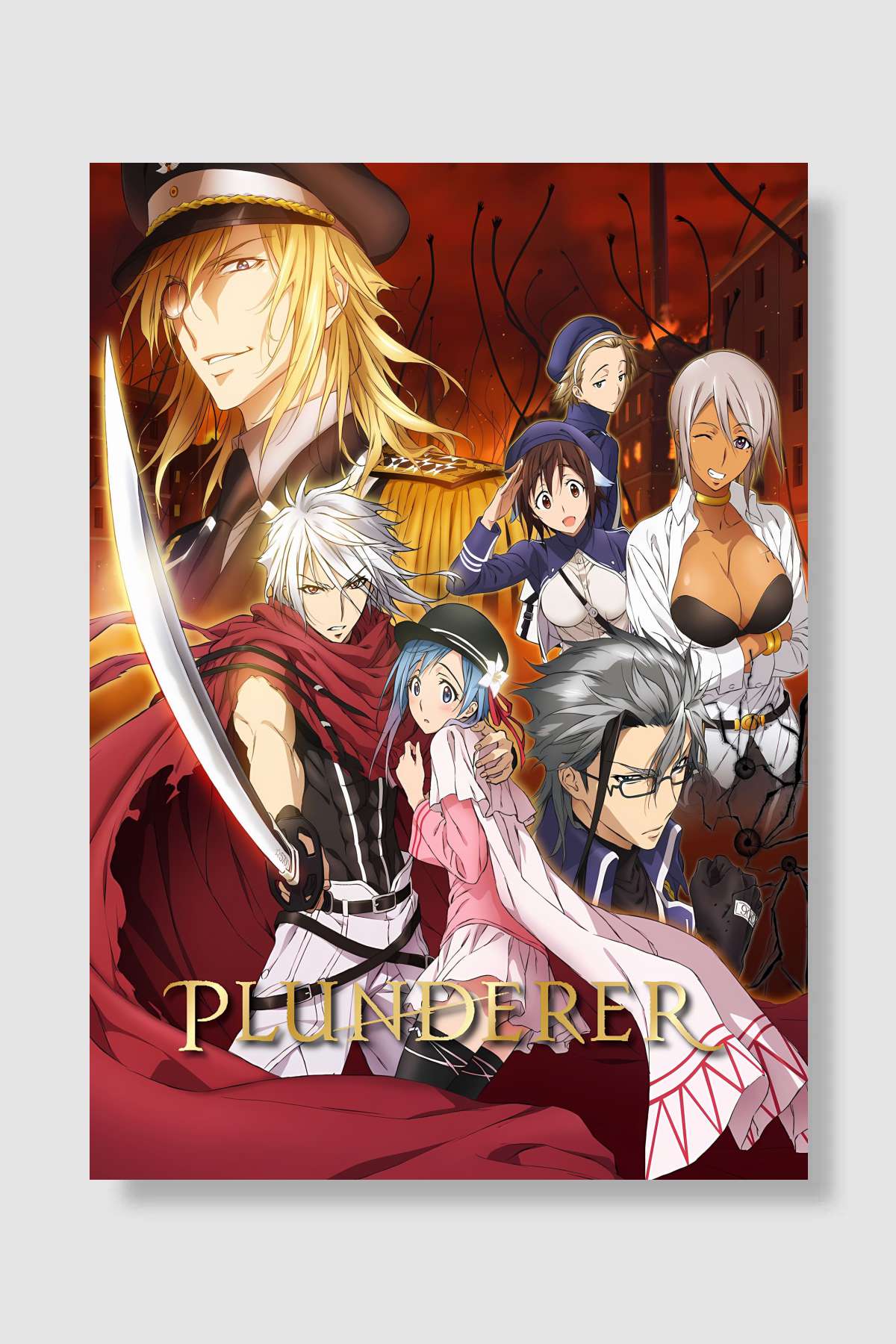 Plunderer - プランダラ Dizi Poster Çerçevesiz Yüksek Kalite Dizi Afiş Duvar Poster