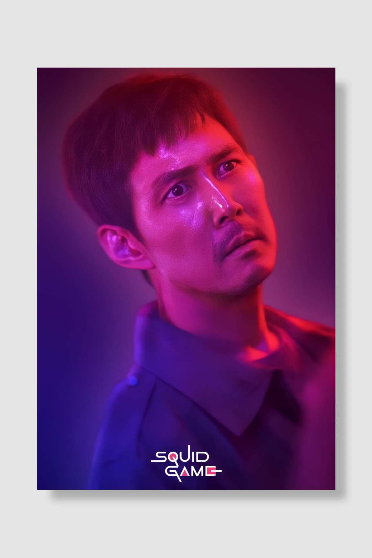 Squid Game - 오징어 게임 Dizi Poster Çerçevesiz Yüksek Kalite Dizi Afiş Duvar Poster
