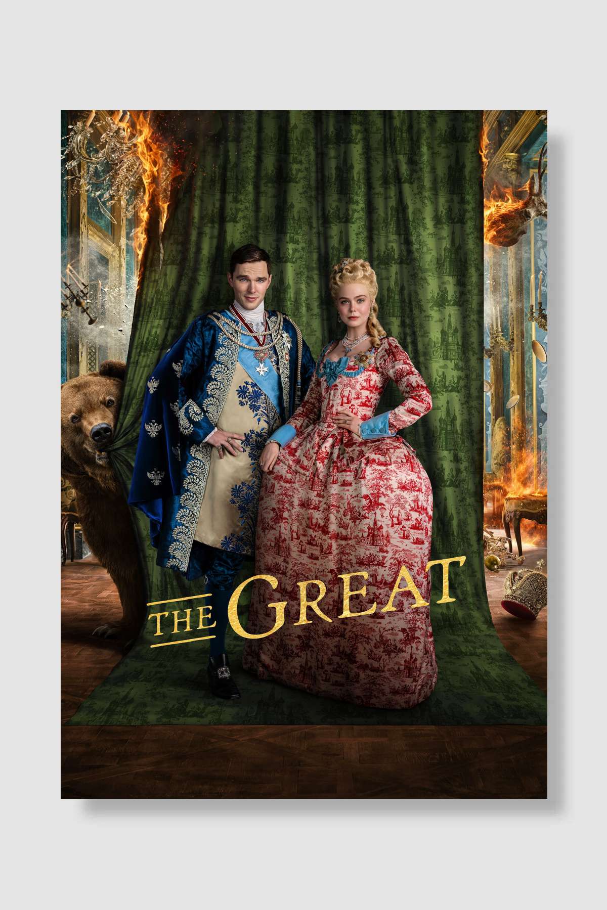 The Great Dizi Poster Çerçevesiz Yüksek Kalite Dizi Afiş Duvar Poster
