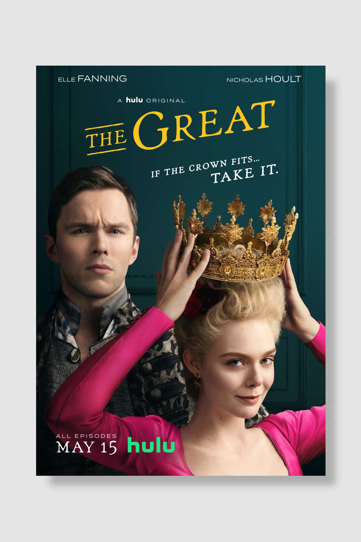 The Great Dizi Poster Çerçevesiz Yüksek Kalite Dizi Afiş Duvar Poster