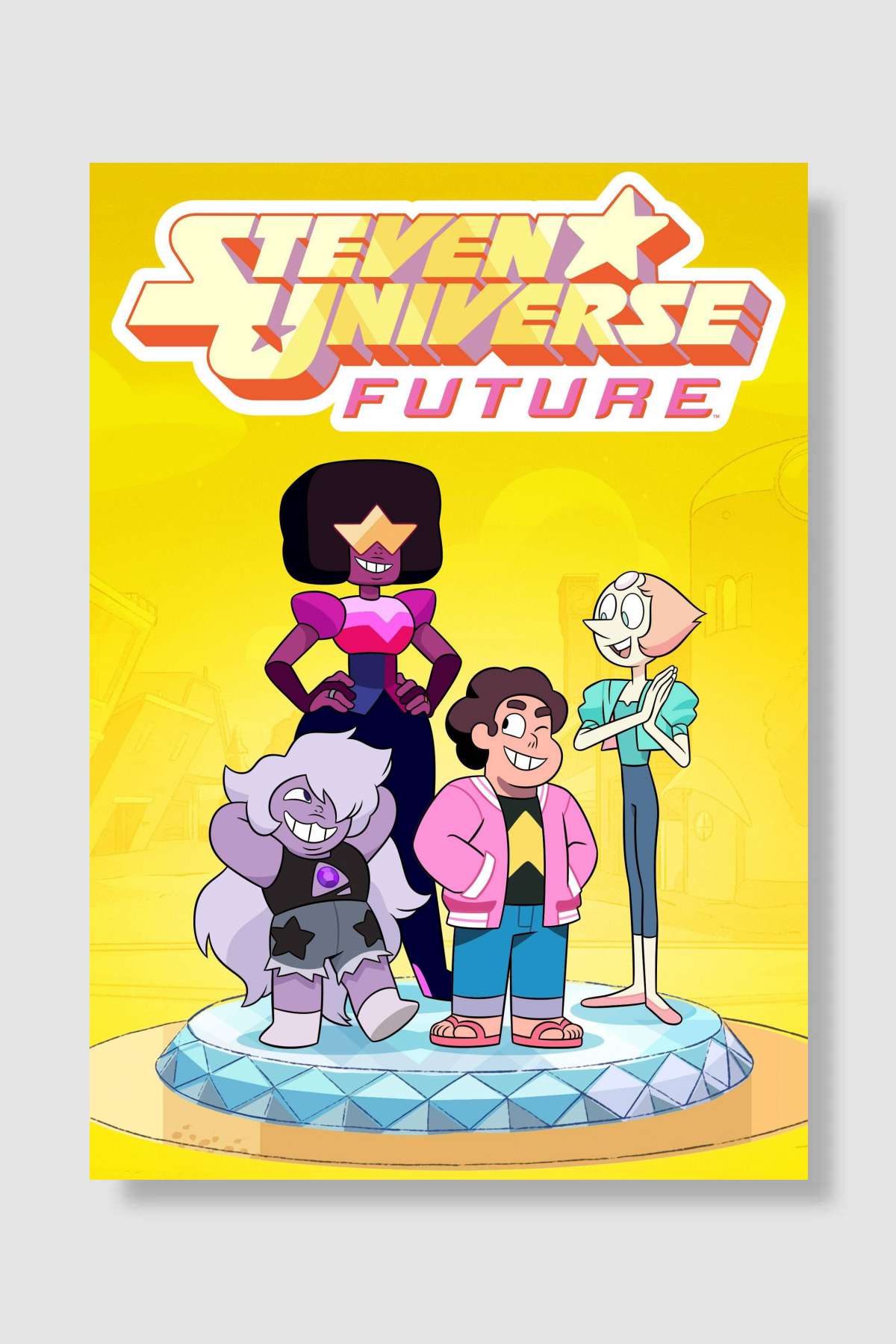 Steven Universe Future Dizi Poster Çerçevesiz Yüksek Kalite Dizi Afiş Duvar Poster