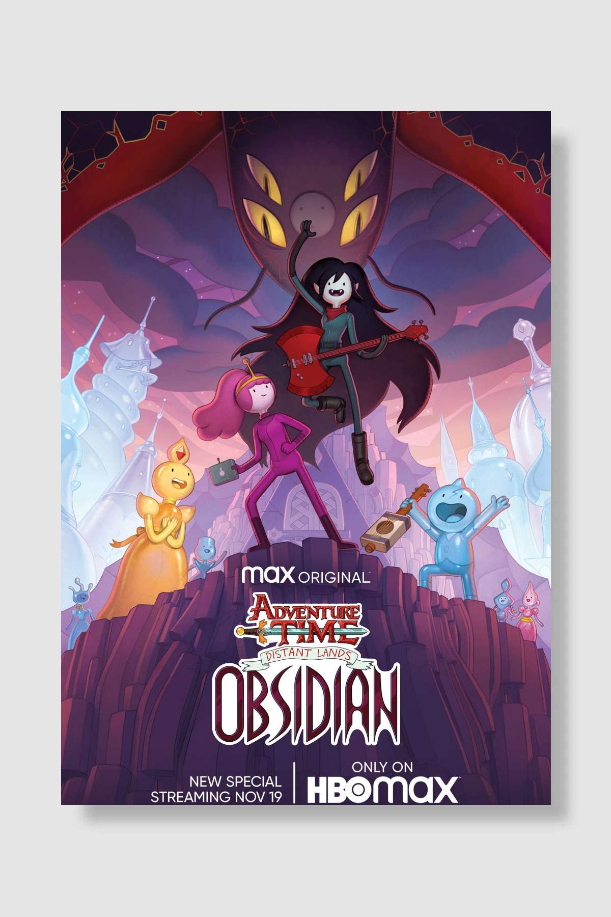 Adventure Time: Uzak Topraklar - Adventure Time: Distant Lands Dizi Poster Çerçevesiz Yüksek Kalite Dizi Afiş Duvar Poster