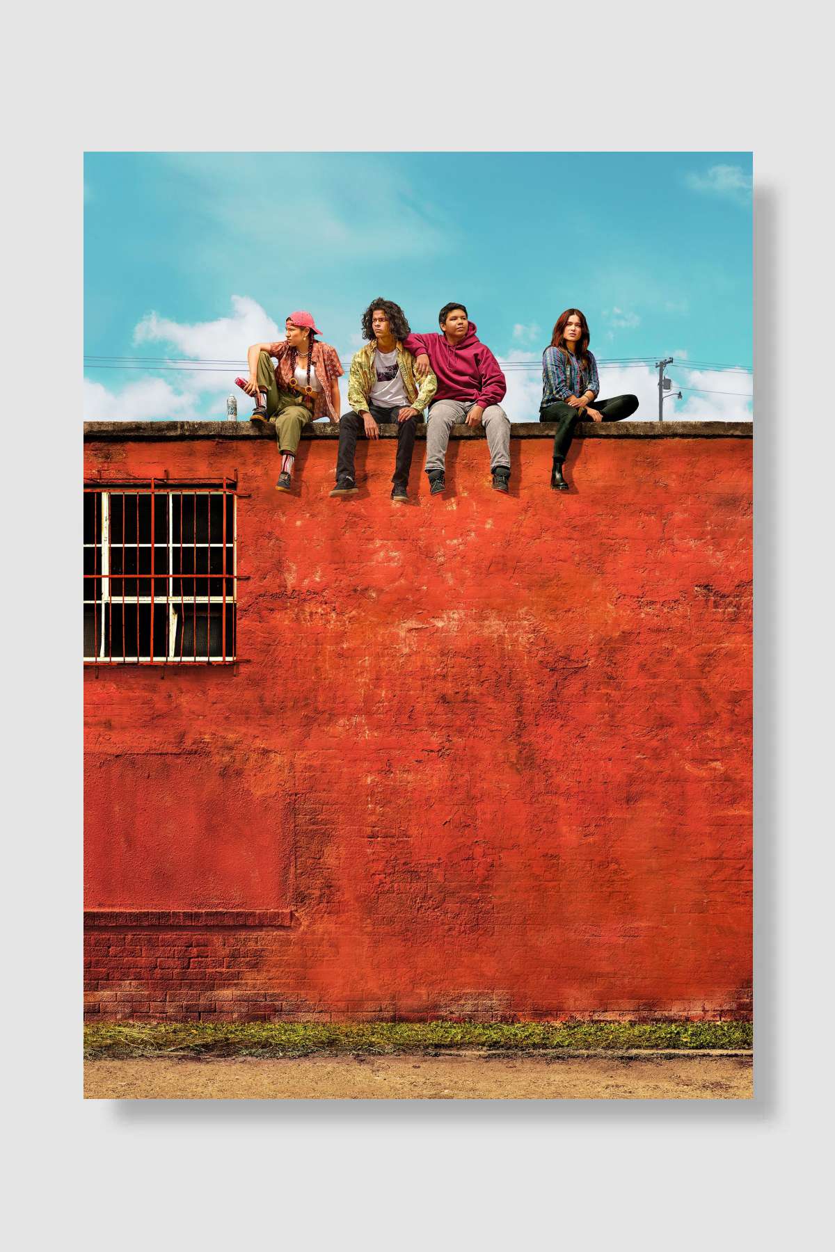 Reservation Dogs Dizi Poster Çerçevesiz Yüksek Kalite Dizi Afiş Duvar Poster