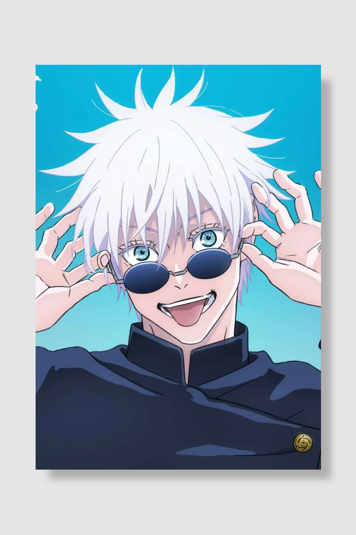 Jujutsu Kaisen - 呪術廻戦 Dizi Poster Çerçevesiz Yüksek Kalite Dizi Afiş Duvar Poster