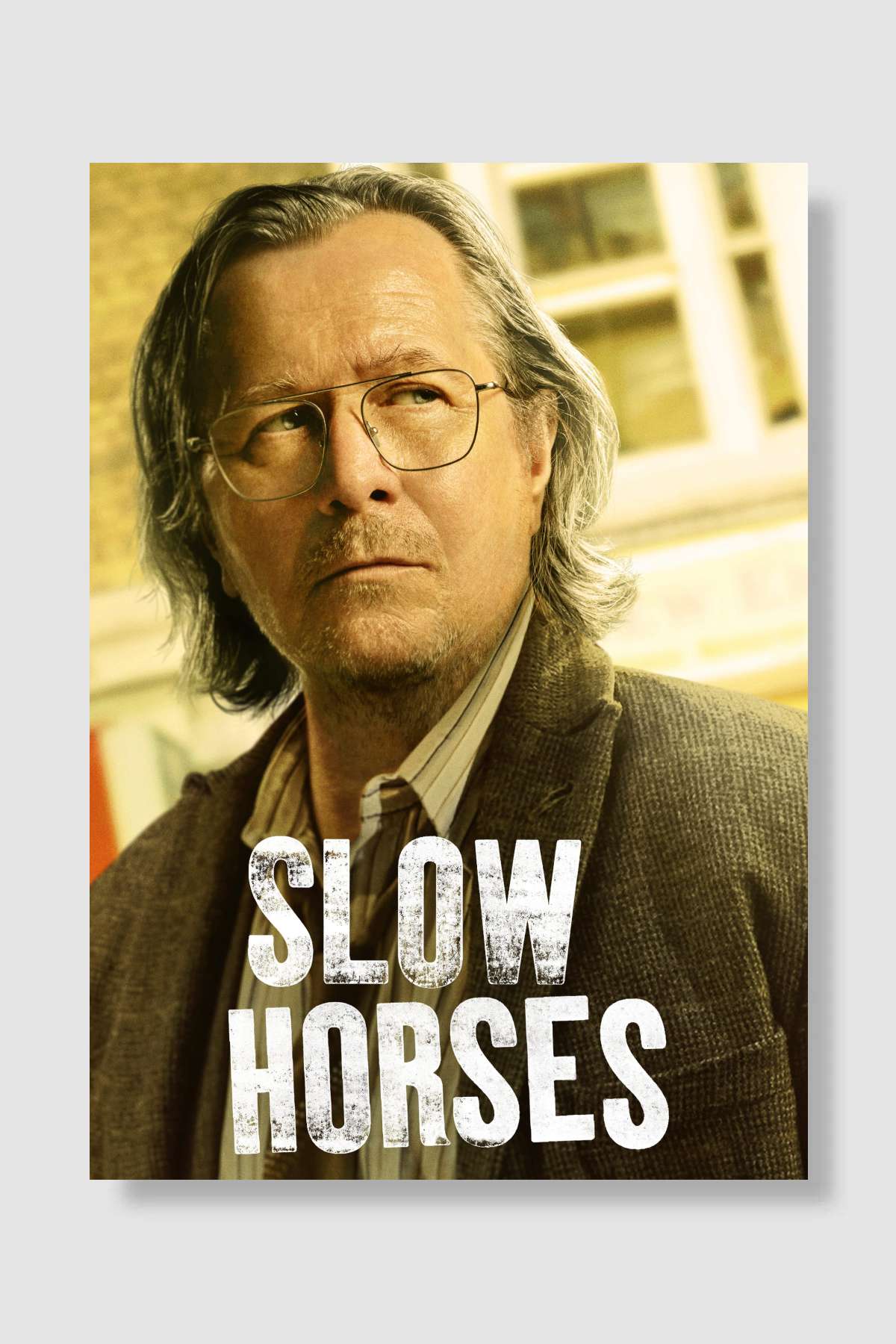 Slow Horses Dizi Poster Çerçevesiz Yüksek Kalite Dizi Afiş Duvar Poster