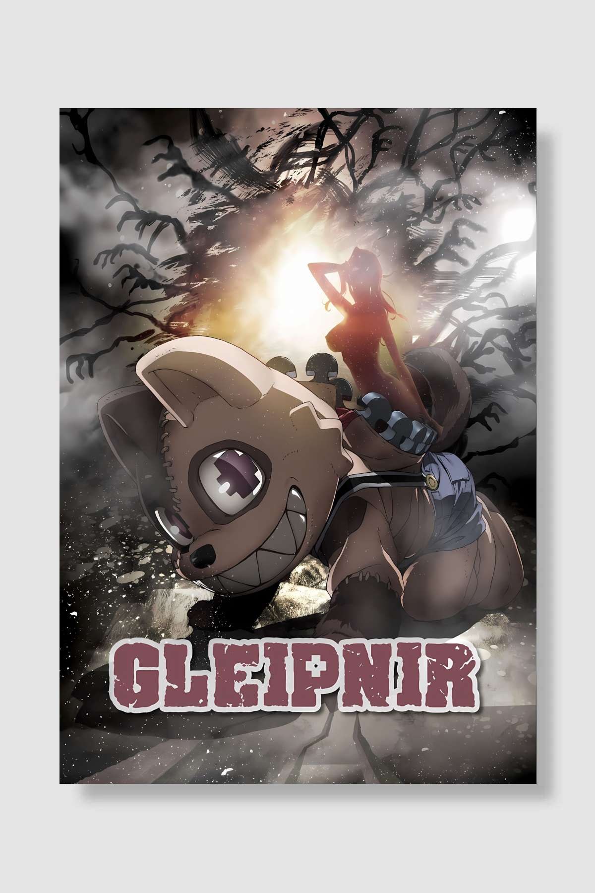 Gleipnir - グレイプニル Dizi Poster Çerçevesiz Yüksek Kalite Dizi Afiş Duvar Poster